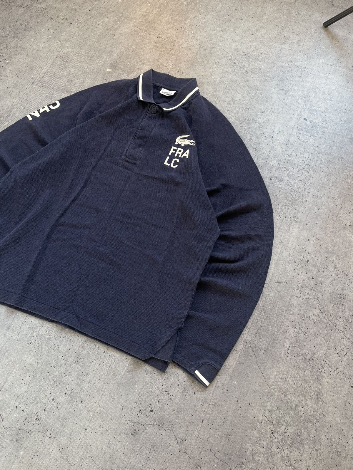 Lacoste Lacoste France 🇫🇷 Long Sleeve Size US L / EU 52-54 / 3 - 2 Thumbnail