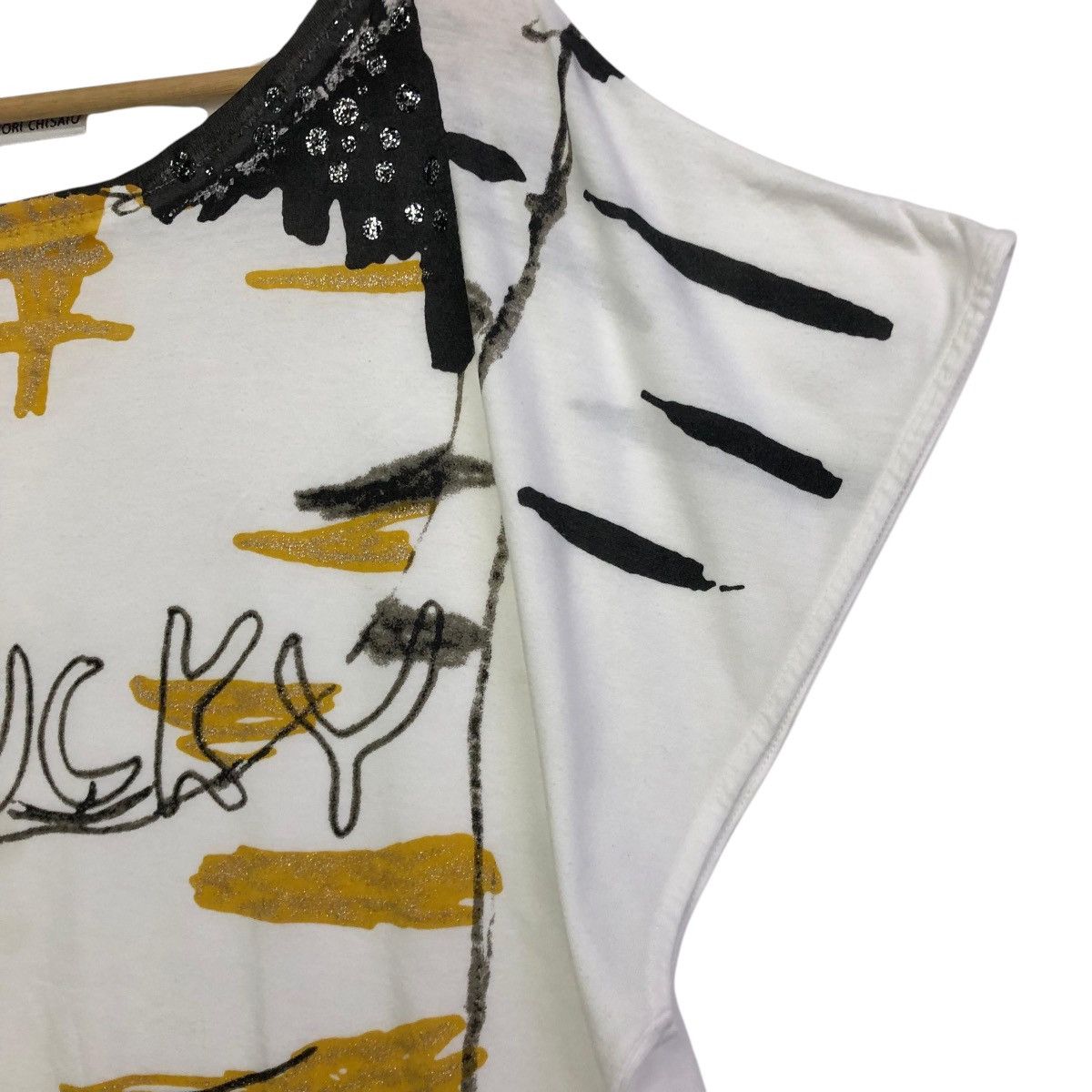 Issey Miyake × Tsumori Chisato *TSUMORI CHISATO by ISSEY MIYAKE art design women tee Size XL / US 12-14 / IT 48-50 - 3 Thumbnail