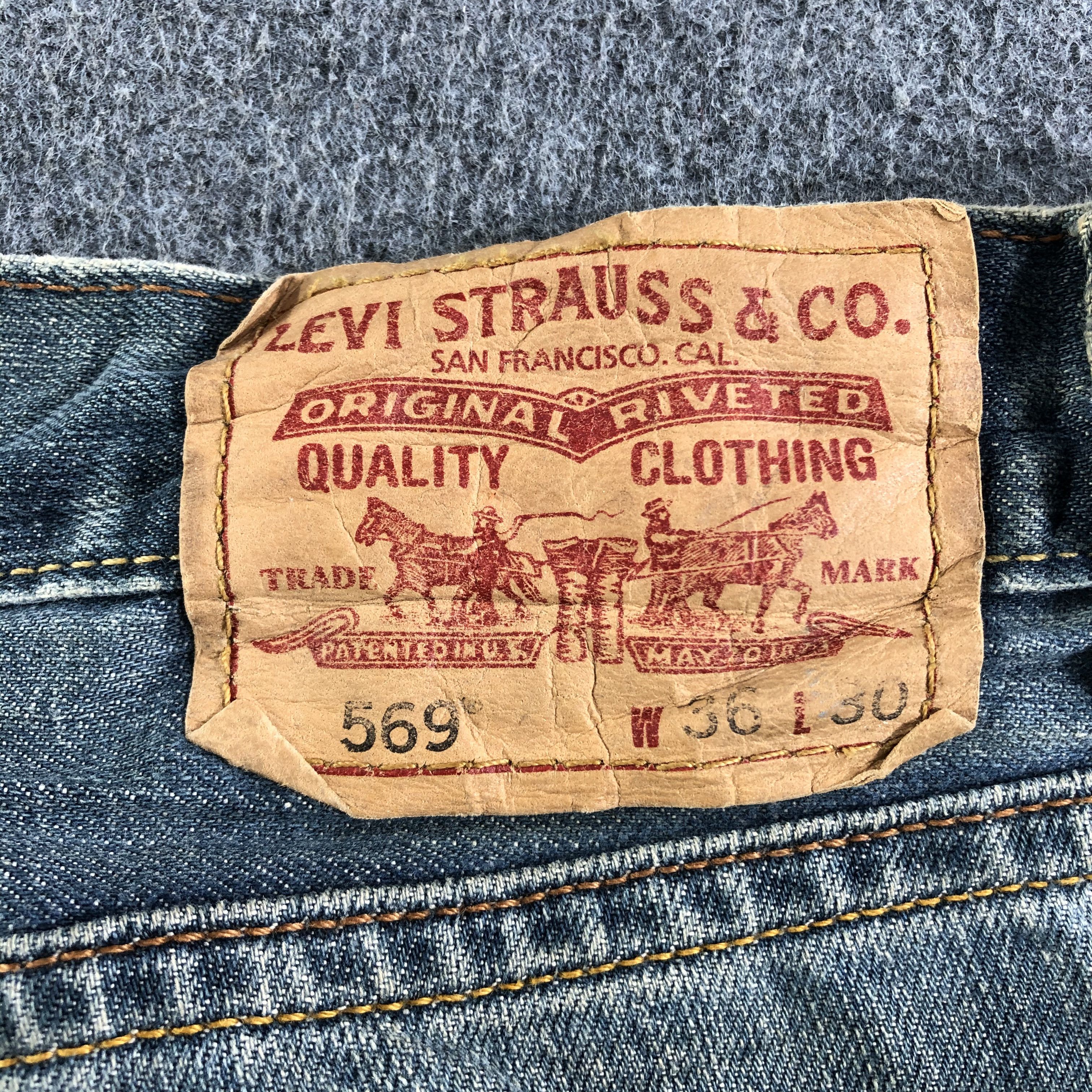 Levi's Vintage Levis 569 Jeans-J3038 Size US 39 - 5 Thumbnail