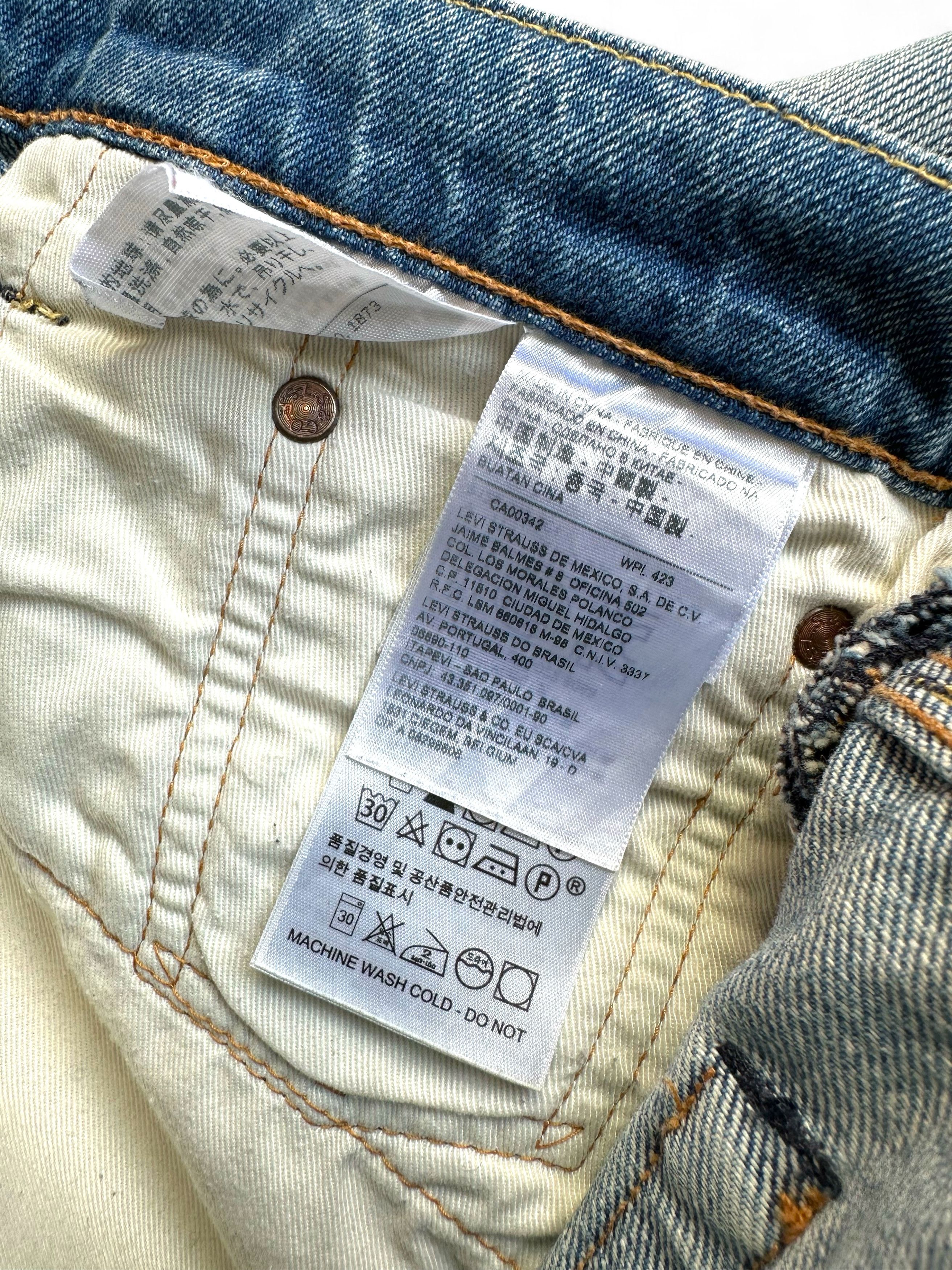 Levi's Levi's 502 Blue Denim Jeans Size US 32 / EU 48 - 8 Thumbnail