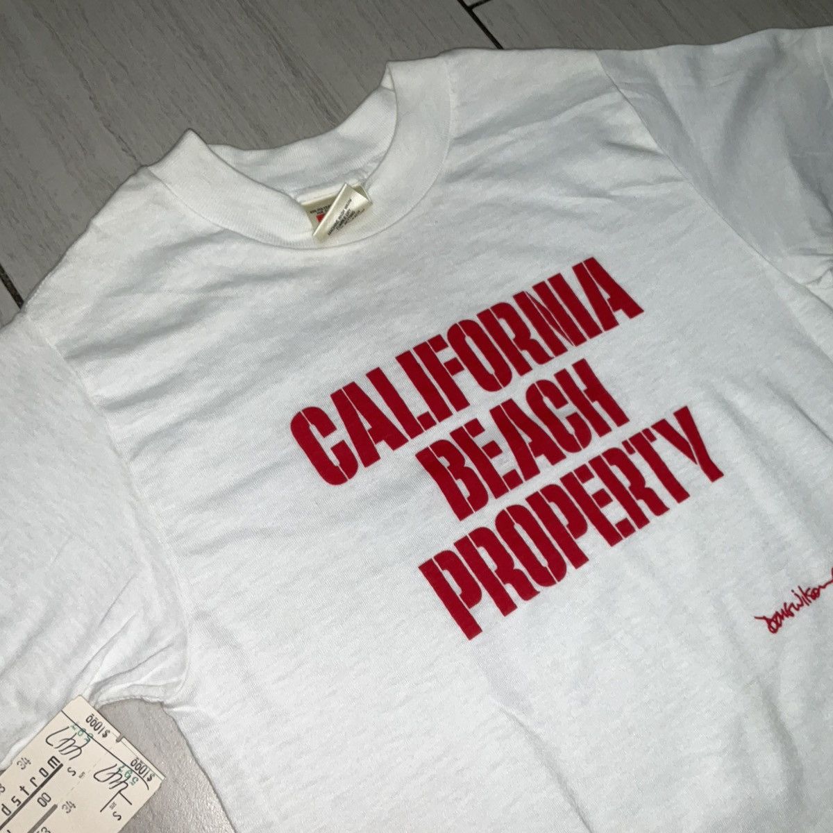 Vintage California Beach Property Vintage T-shirt Size US S / EU 44-46 / 1 - 3 Thumbnail