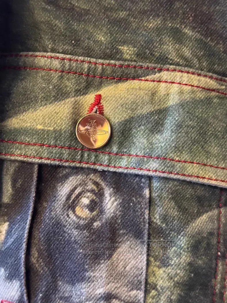Vivienne Westwood Vivienne Westwood Oil painting series denim jacket Size S / US 4 / IT 40 - 5 Thumbnail