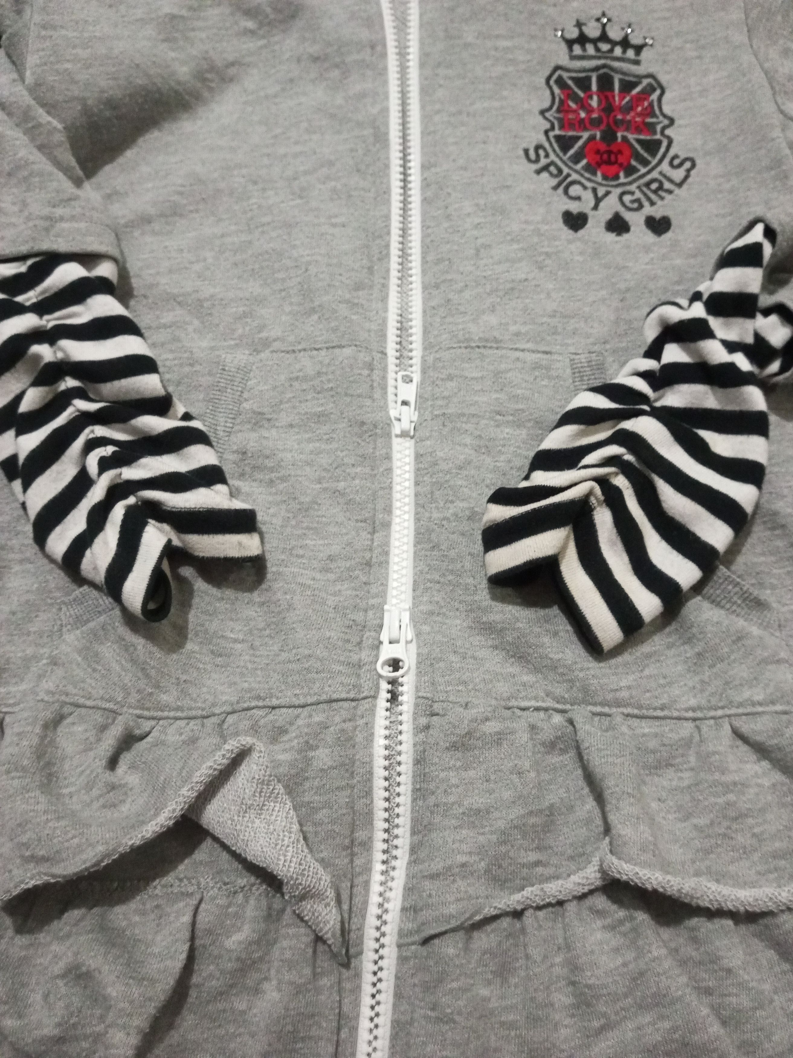 Hysteric Glamour Blue Cross Love Rock Spicy Girls - Double layer line punk Size L / US 10 / IT 46 - 3 Thumbnail