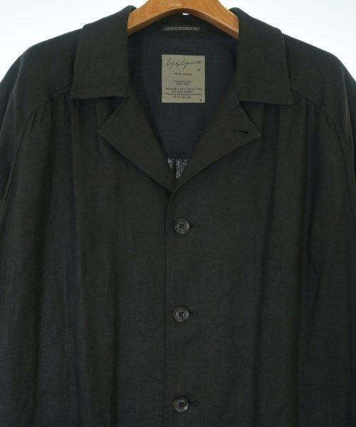 Yohji Yamamoto Pour Homme Linen Shirt Size US M / EU 48-50 / 2 - 4 Thumbnail