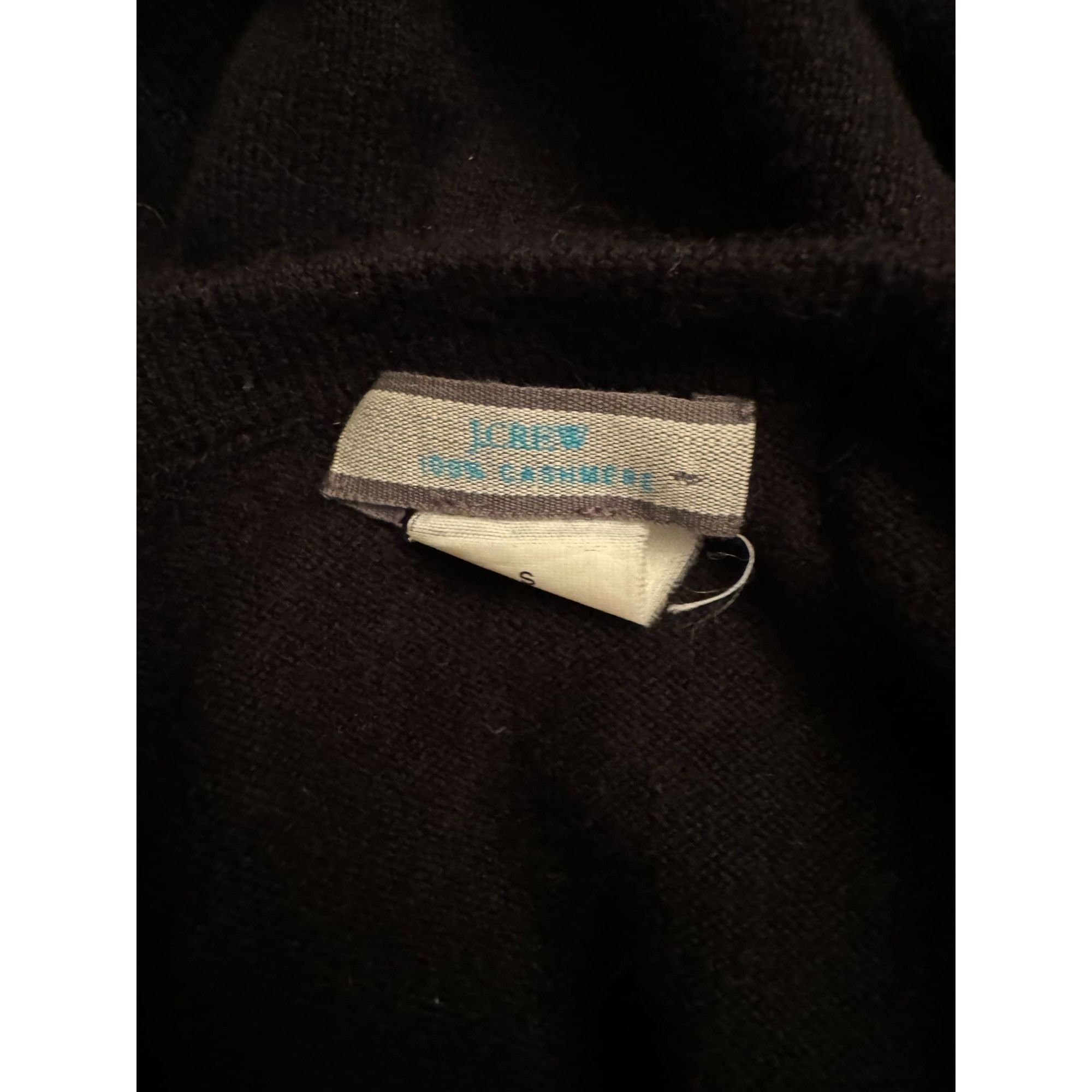 J.Crew J.Crew 100% Cashmere Black Sweater Ladies Small Size S / US 4 / IT 40 - 2 Thumbnail