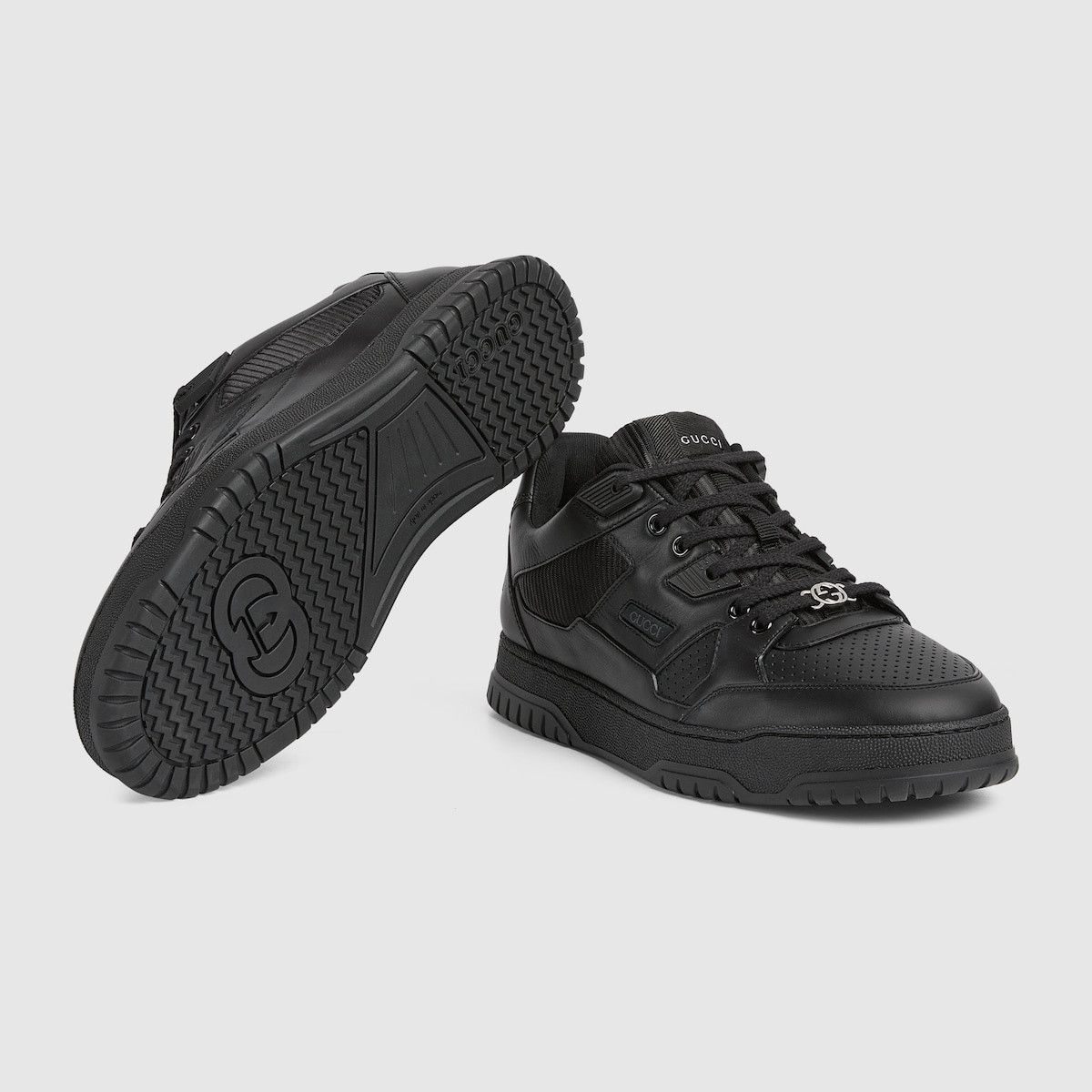 Gucci o1s1wg111025 Low-Top Sneakers in Black Size US 8 / EU 41 - 5 Thumbnail