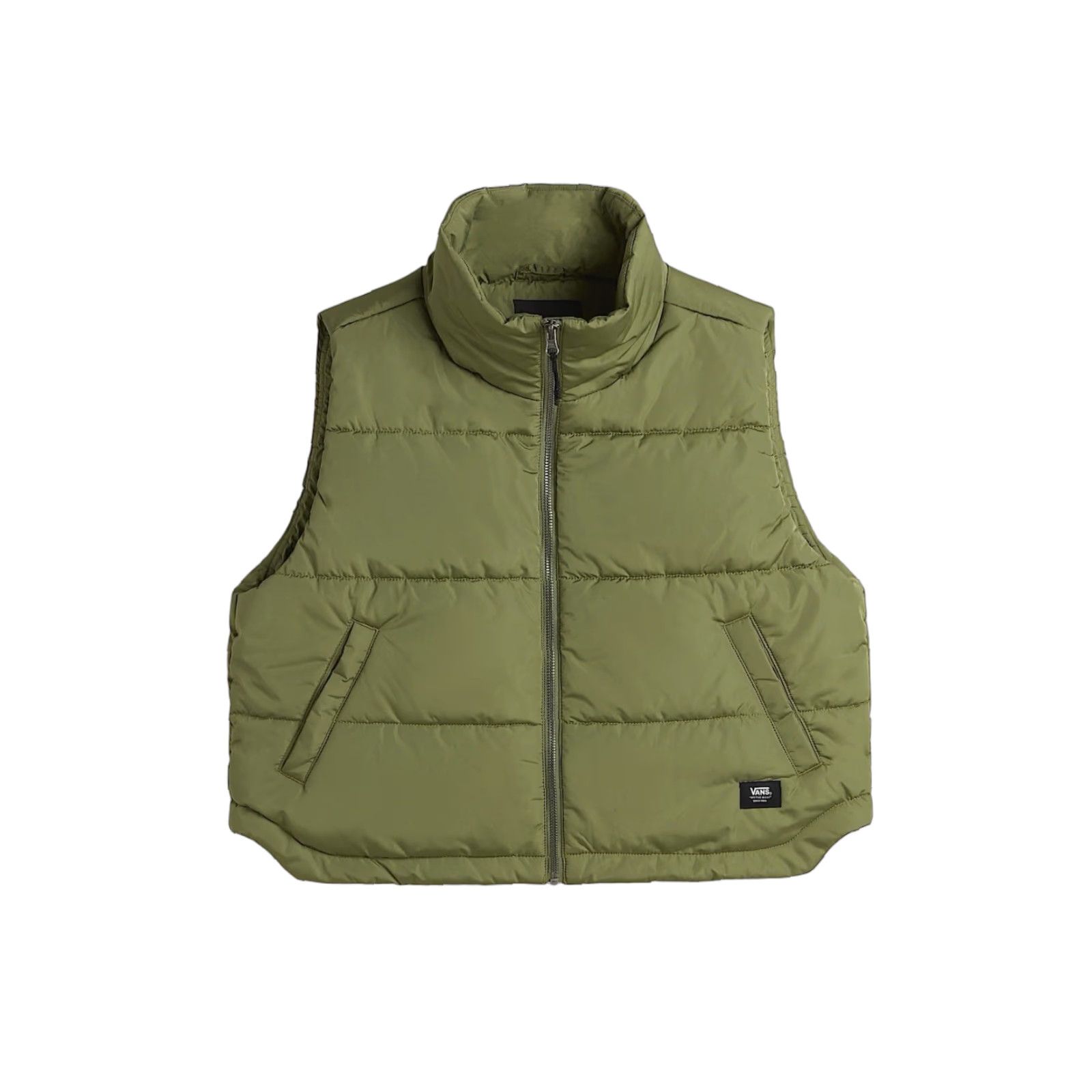 Vans VANS MTE Foundry Vest Womens XL Olive Green Jacket Quilted Dupont Sorona Fill Size XL / US 12-14 / IT 48-50 - 1 Thumbnail