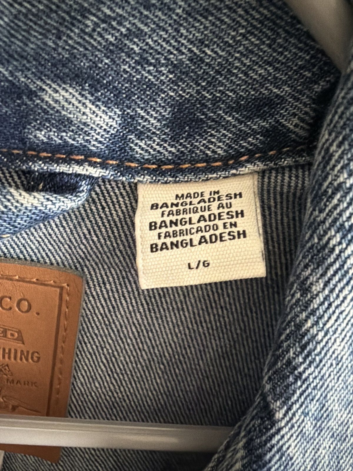 Levi's Levis Premium denim jacket Size US L / EU 52-54 / 3 - 7 Thumbnail