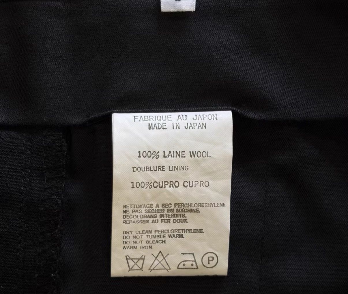 Yohji Yamamoto Yohji Yamamoto 00s Selvage Wool Trousers J4 Size US 36 / EU 52 - 6 Thumbnail