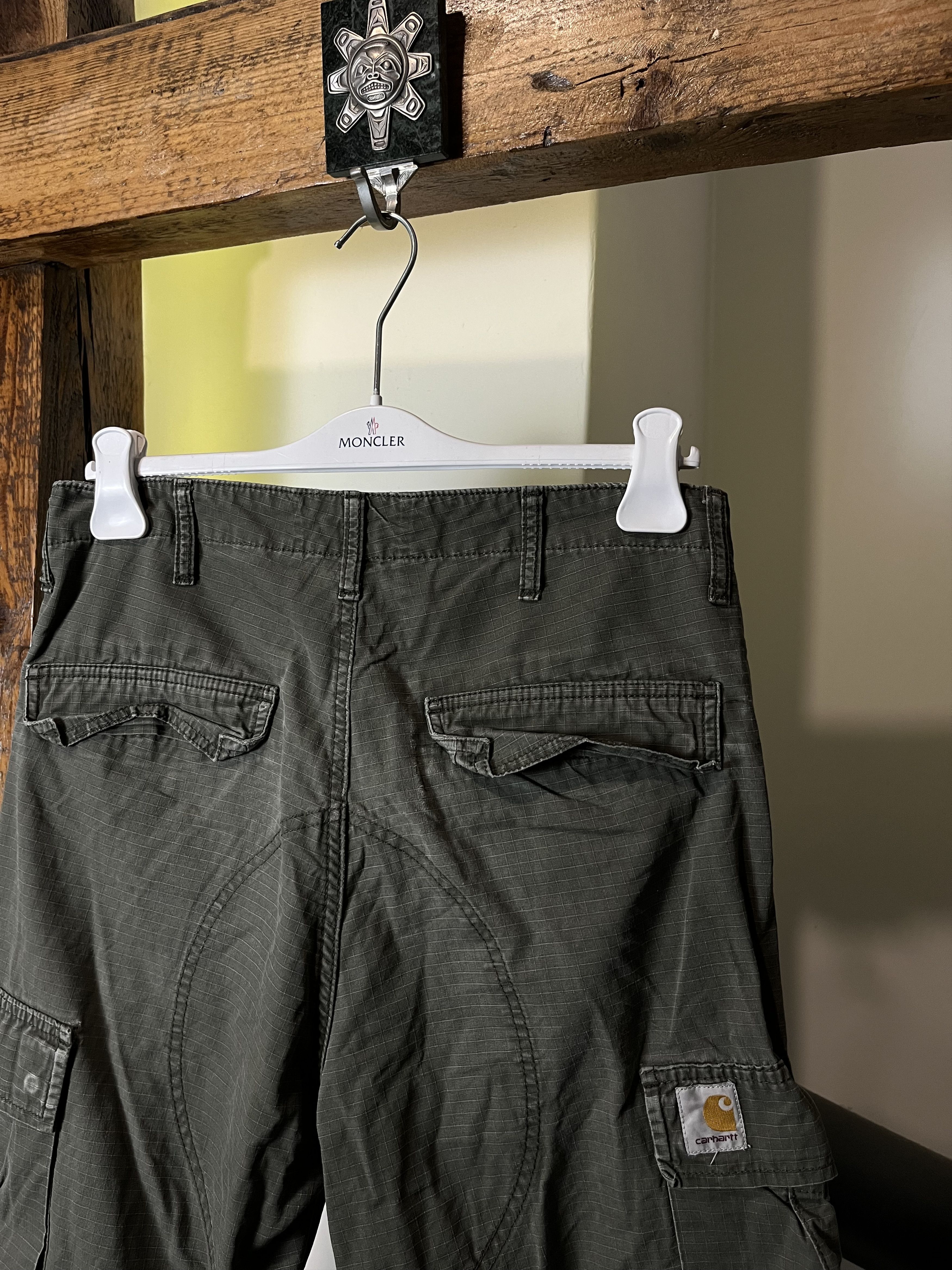Carhartt × Vintage Vintage Carhartt Double Knee Cargo Pants 33x32 Size US 31 - 5 Thumbnail