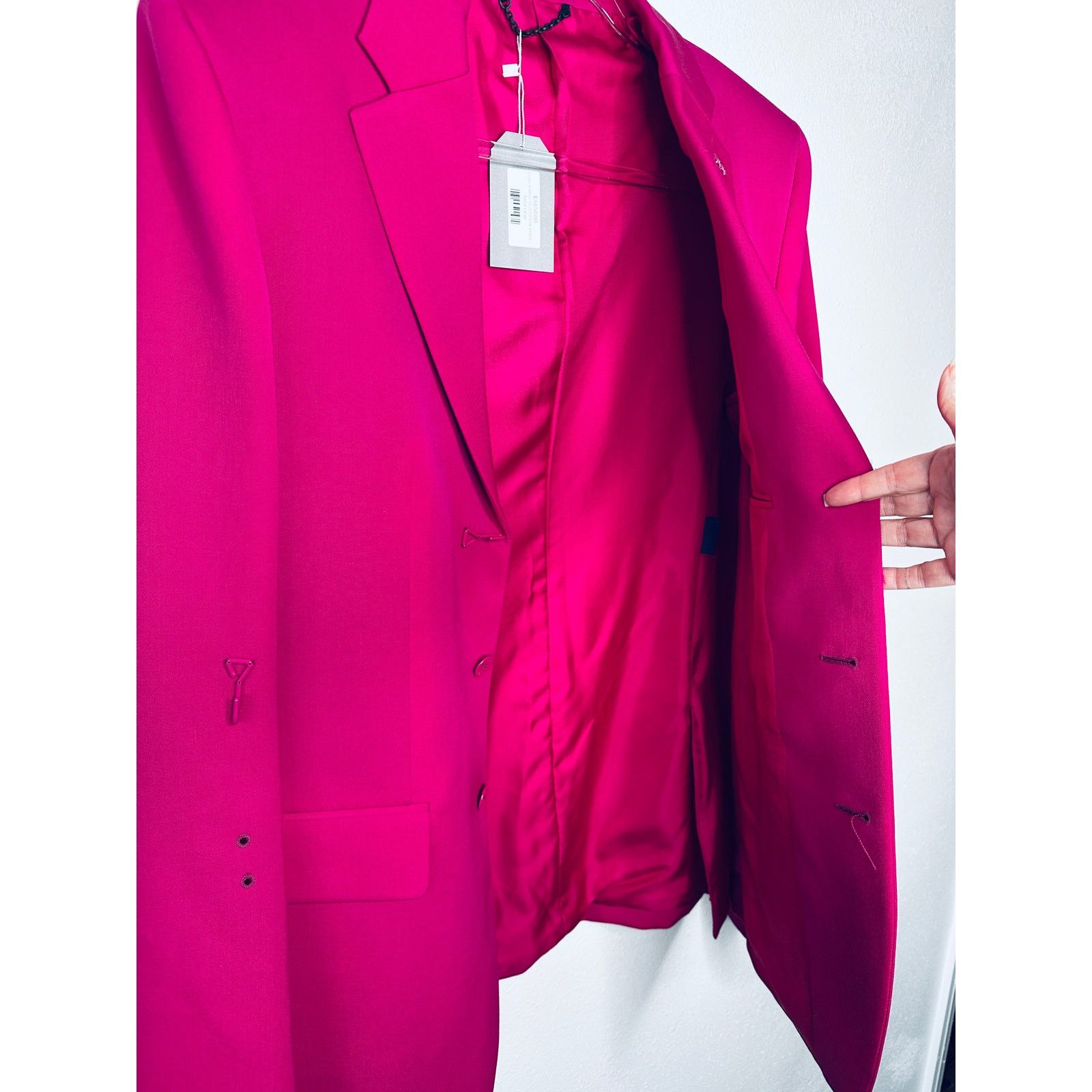 Louis Vuitton Louis Vuitton x Virgil Abloh Amen Break Pink Jacket Pants Size 52R - 2 Thumbnail