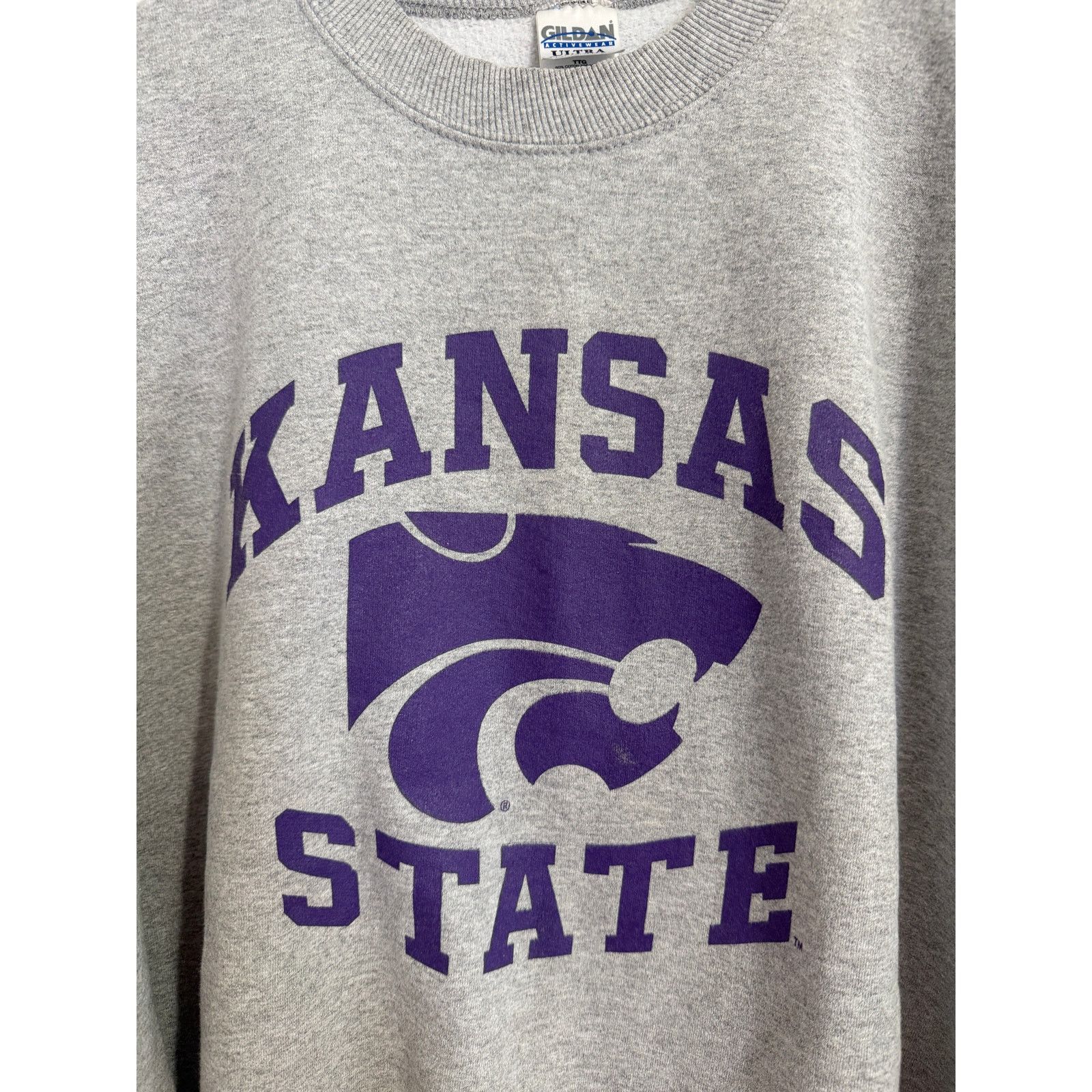 Gildan Vintage Kansas State Wildcats Crewneck Sweatshirt Size XXL Size US XXL / EU 58 / 5 - 2 Thumbnail