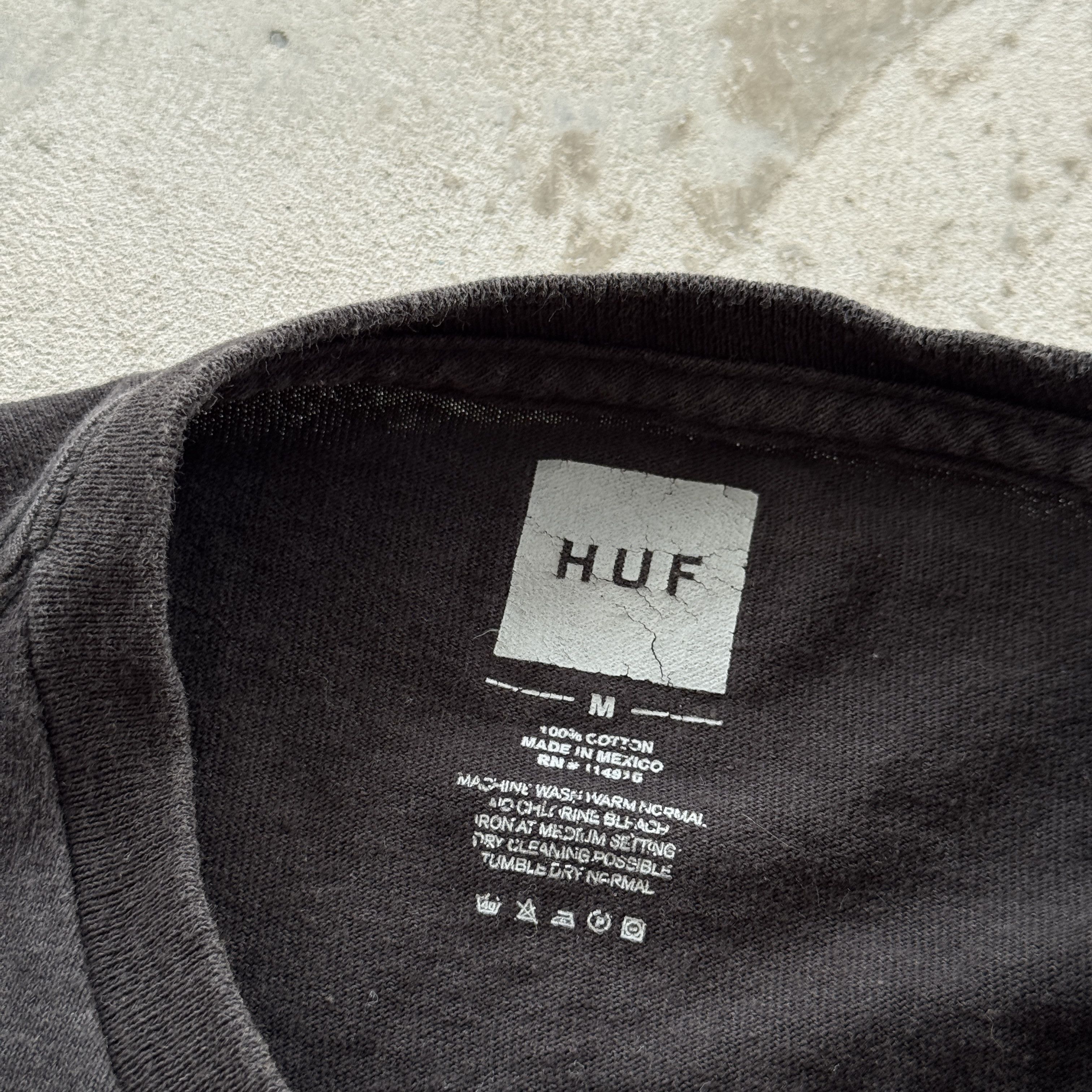 Huf × Thrasher Vintage HUF Thrasher Worldwide Long Sleeve Shirt Size US M / EU 48-50 / 2 - 6 Thumbnail