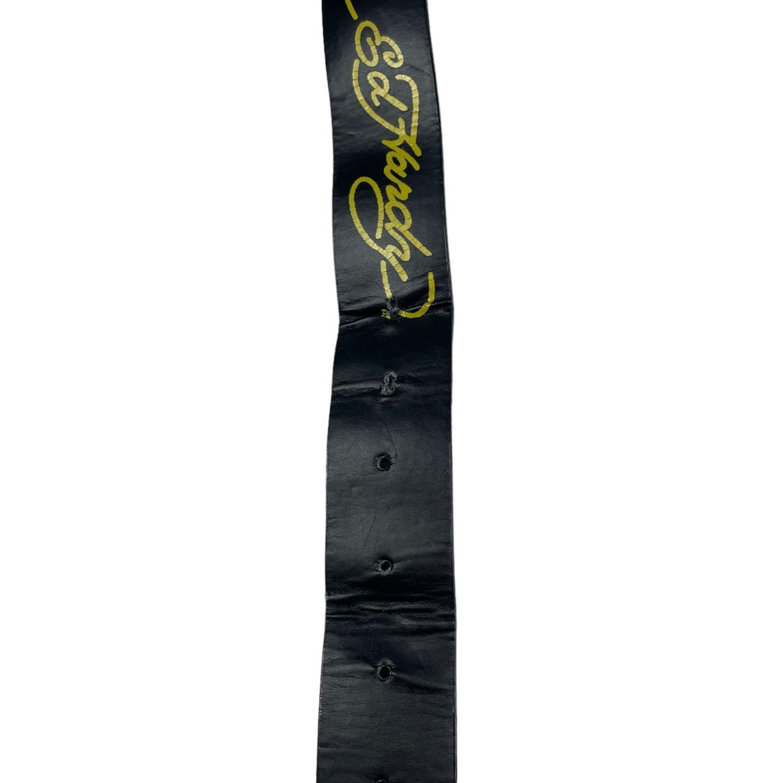 Ed Hardy Belt Ed Hardy By Christian Audigier Vintage 00s Drip Size ONE SIZE - 3 Thumbnail