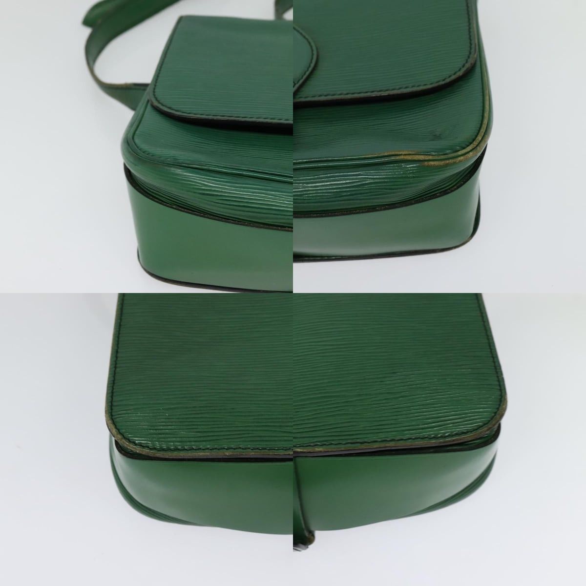 Louis Vuitton LOUIS VUITTON Epi Cartouchiere MM Shoulder Bag Green M52244 Size ONE SIZE - 10 Thumbnail