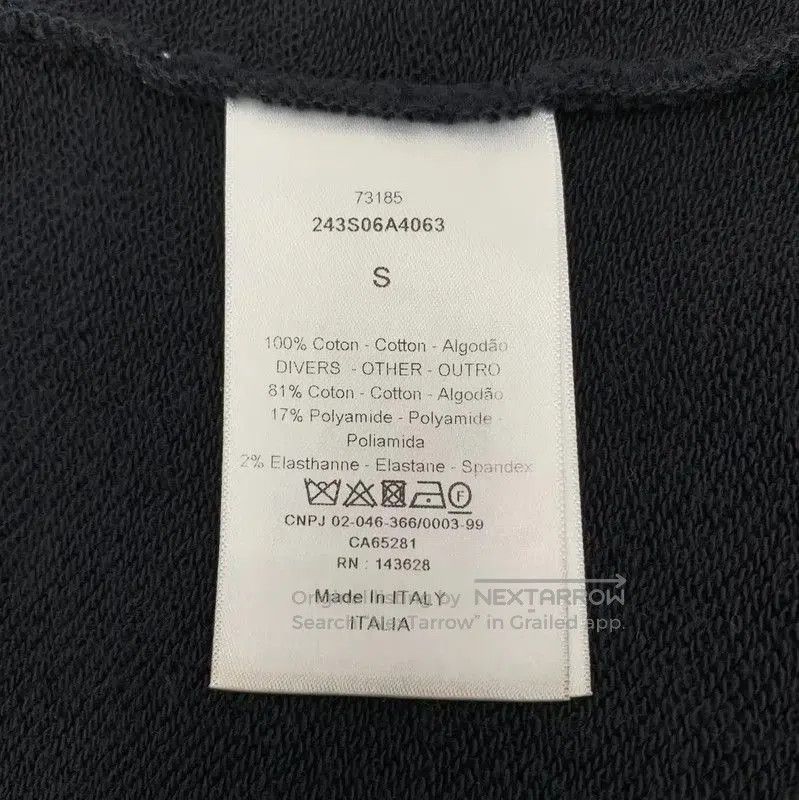 Dior Dior Black Cotton Women's Hoodie . Size S / US 4 / IT 40 - 7 Thumbnail