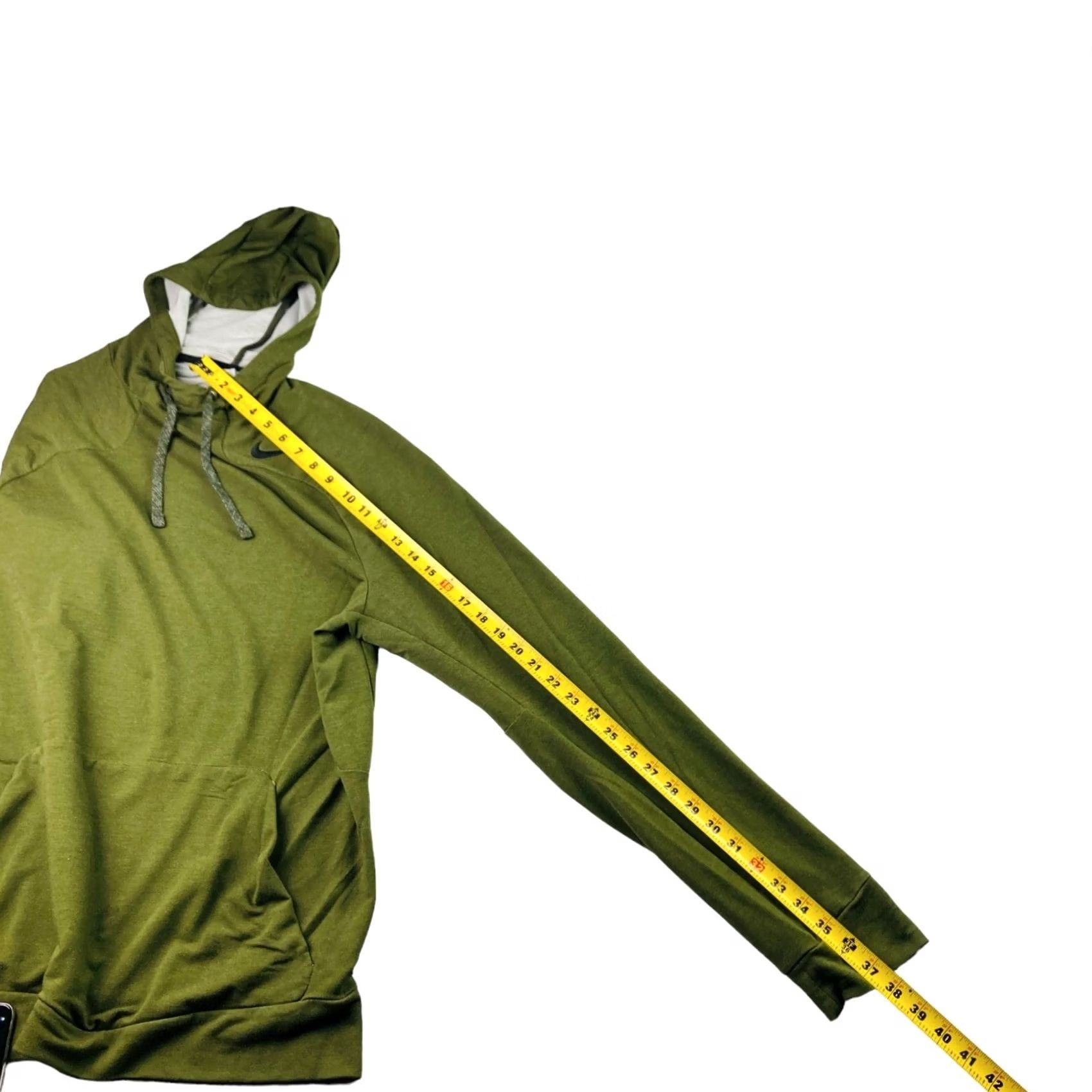 Nike VINTAGE Nike Men's Dri-Fit Hoodie Sweatshirt Green Medium Size US M / EU 48-50 / 2 - 7 Thumbnail