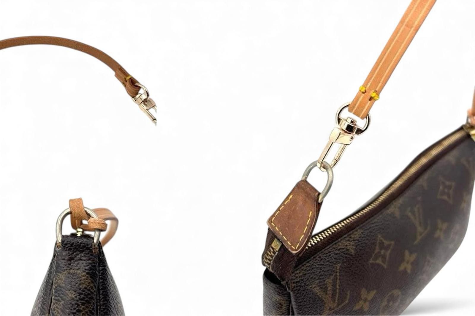 Louis Vuitton Louis Vuitton - Monogram Canvas Shoulder Bag Size ONE SIZE - 9 Thumbnail