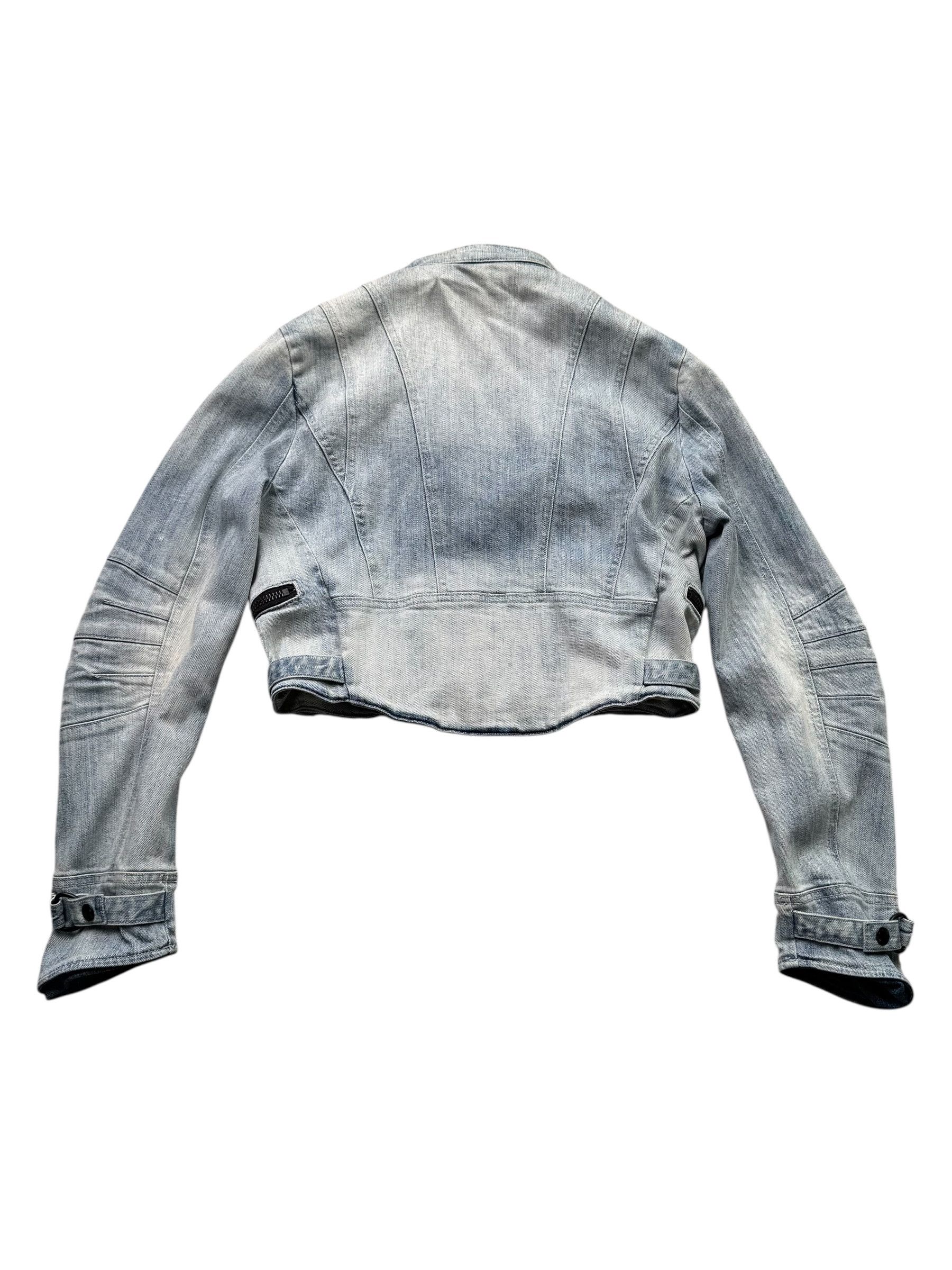 DENHAM Denham Cropped Denim Jacket With Straps M37(E19)(D15)(V12) Size M / US 6-8 / IT 42-44 - 6 Thumbnail