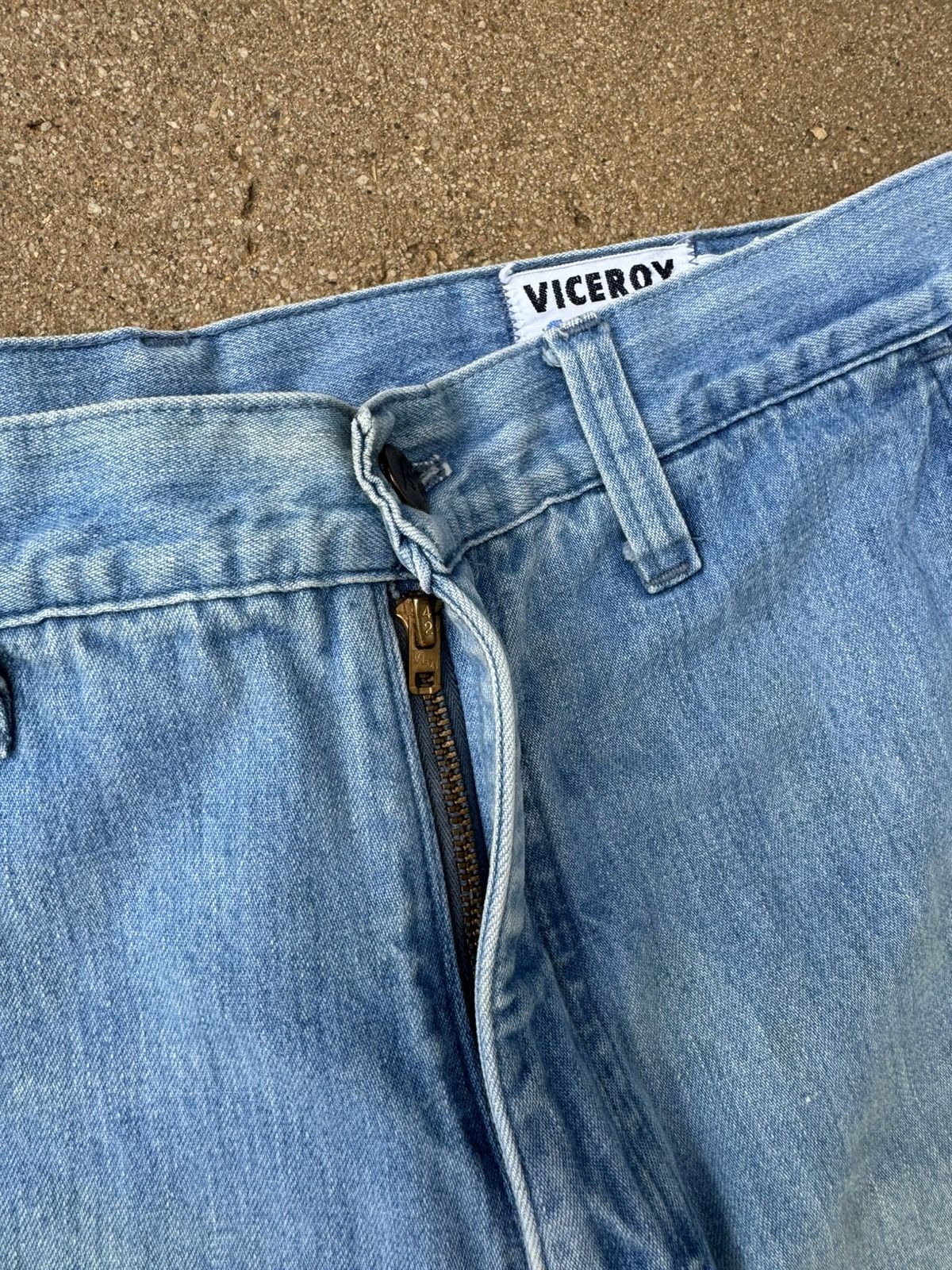 Vintage Vtg 70’s Viceroy Faded Bellbottom Flare Hippie Pants 31x29 Size 31" - 5 Thumbnail
