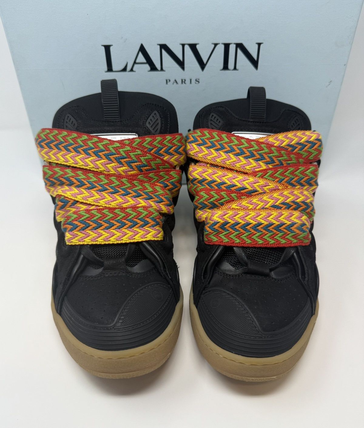 Lanvin Lanvin Curb Sneaker Black/Gum Size US 9 / EU 42 - 2 Thumbnail