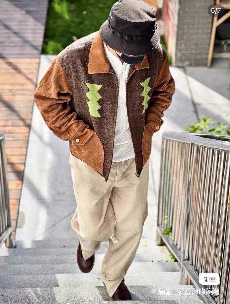 Visvim Visvim 24aw Stanza Jkt jacquard blanket Size US M / EU 48-50 / 2 - 4 Thumbnail