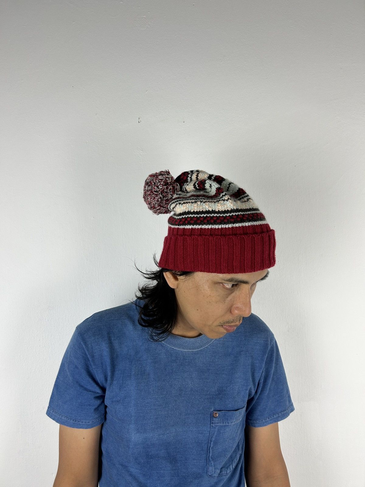 Issey Miyake × Japanese Brand Sunaokuwahara - Beanie Size ONE SIZE - 4 Thumbnail