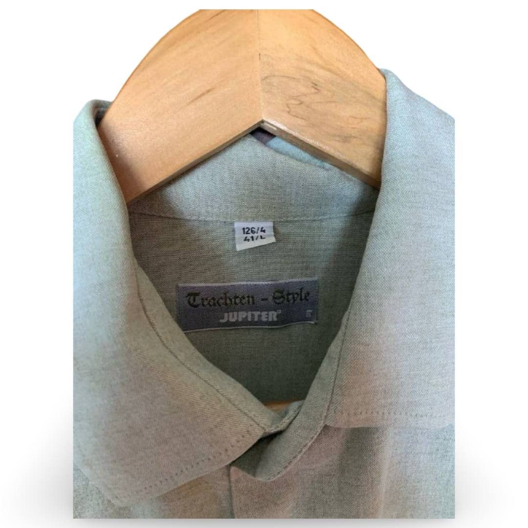 Vintage Jupiter Trachten-Style shirt #509 Size US L / EU 52-54 / 3 - 2 Thumbnail