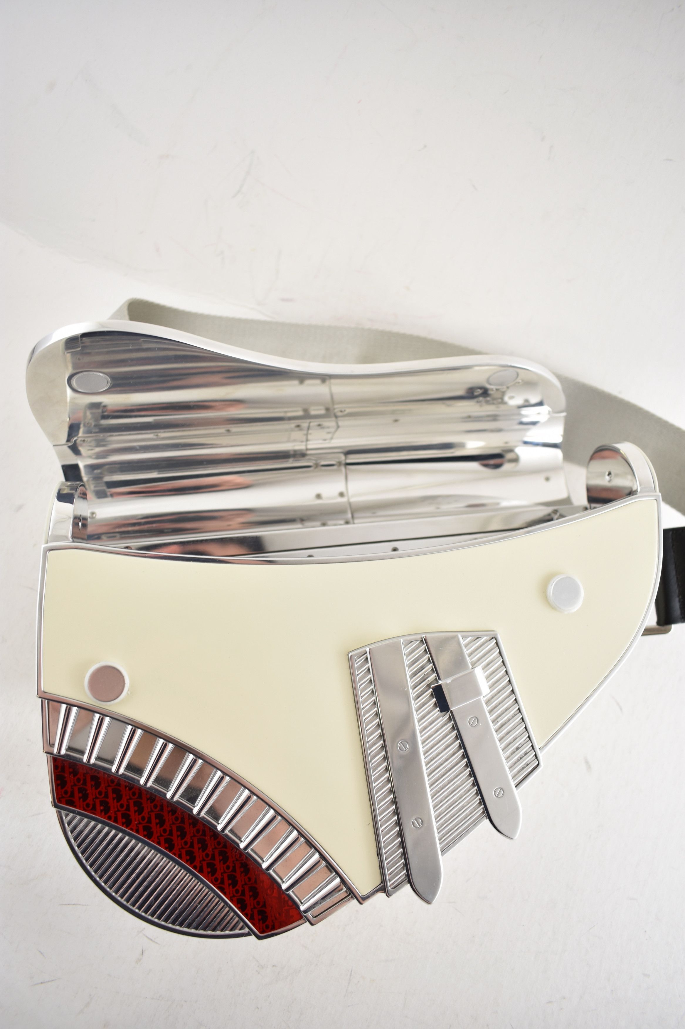Dior Dior Shawn Stussy Kim Jones Metal Saddle Cadillac Runway Bag Size ONE SIZE - 19 Thumbnail