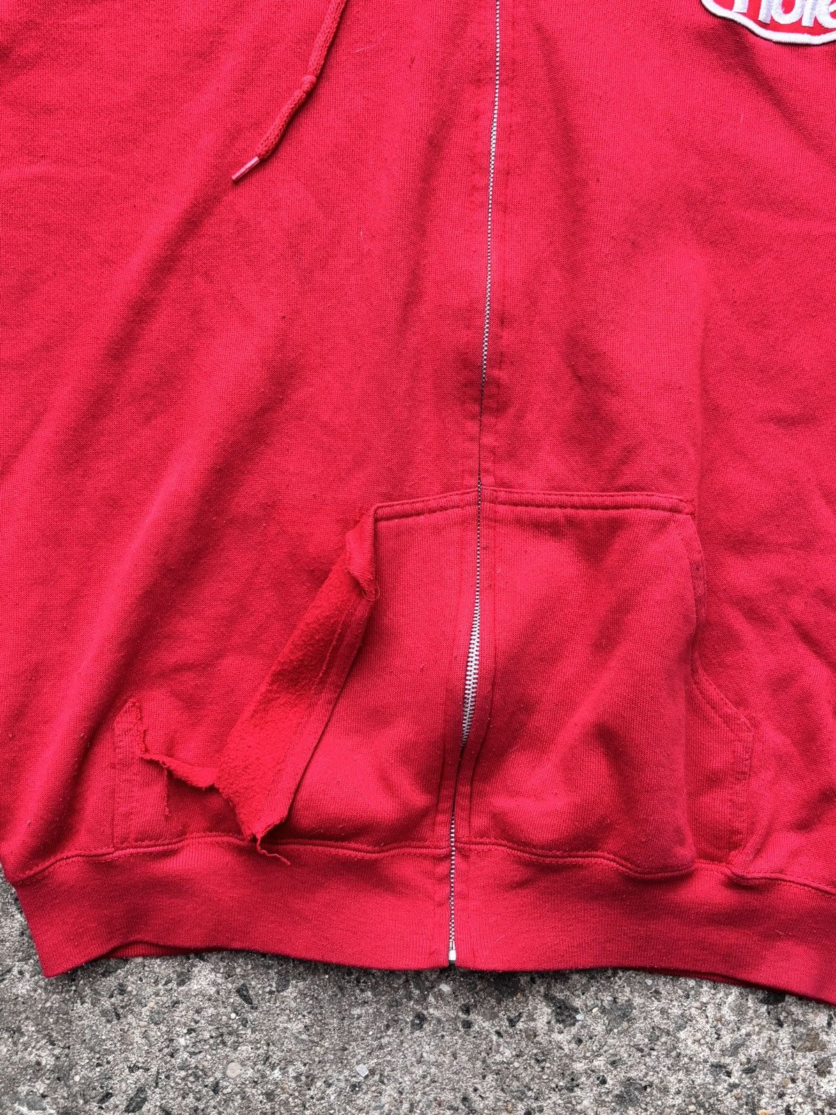 Tultex Vintage 90s Hole band Zip Up Hoodie Size US XL / EU 56 / 4 - 2 Thumbnail