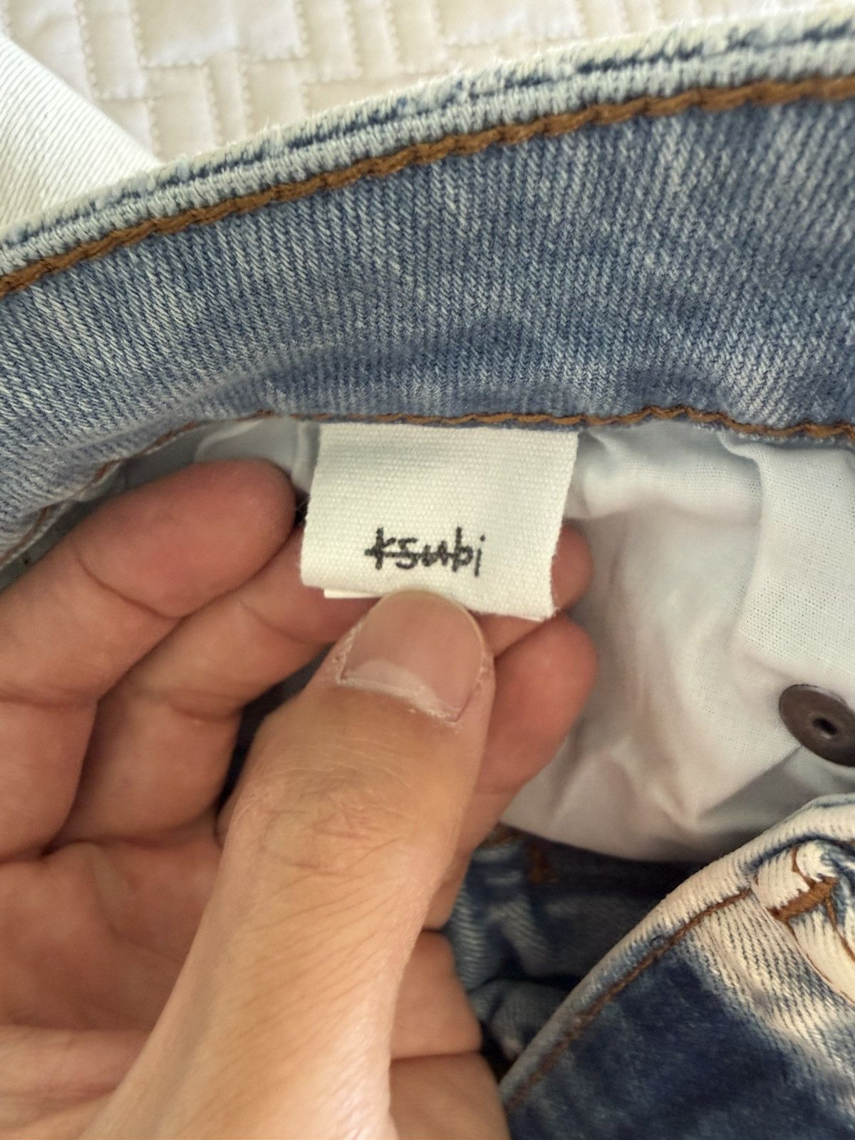 Ksubi Ksubi Wolf Short Chop Nimbus Denim size 32 Size US 32 / EU 48 - 4 Thumbnail
