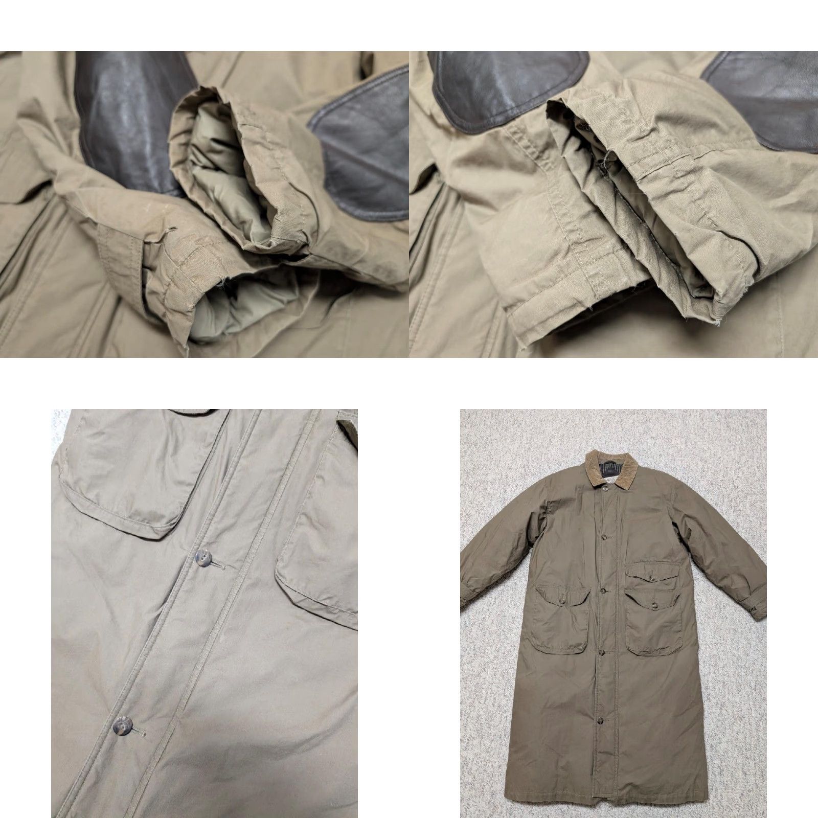 Eddie Bauer VINTAGE Eddie Bauer Coat Goose Down Trench Brown M Men Long Brown Goose Down Cotton Shell Down Coat Mens N/A Size US M / EU 48-50 / 2 - 10 Thumbnail