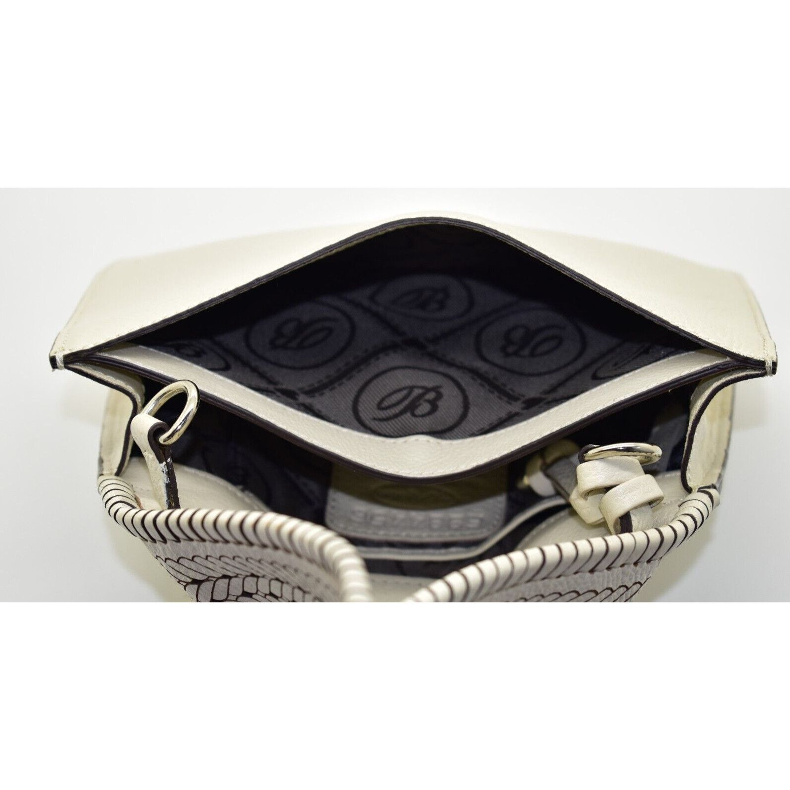 Brighton NEW BRIGHTON Odette Ferrara Santorini Leather Flap Bag $378 Size ONE SIZE - 7 Thumbnail
