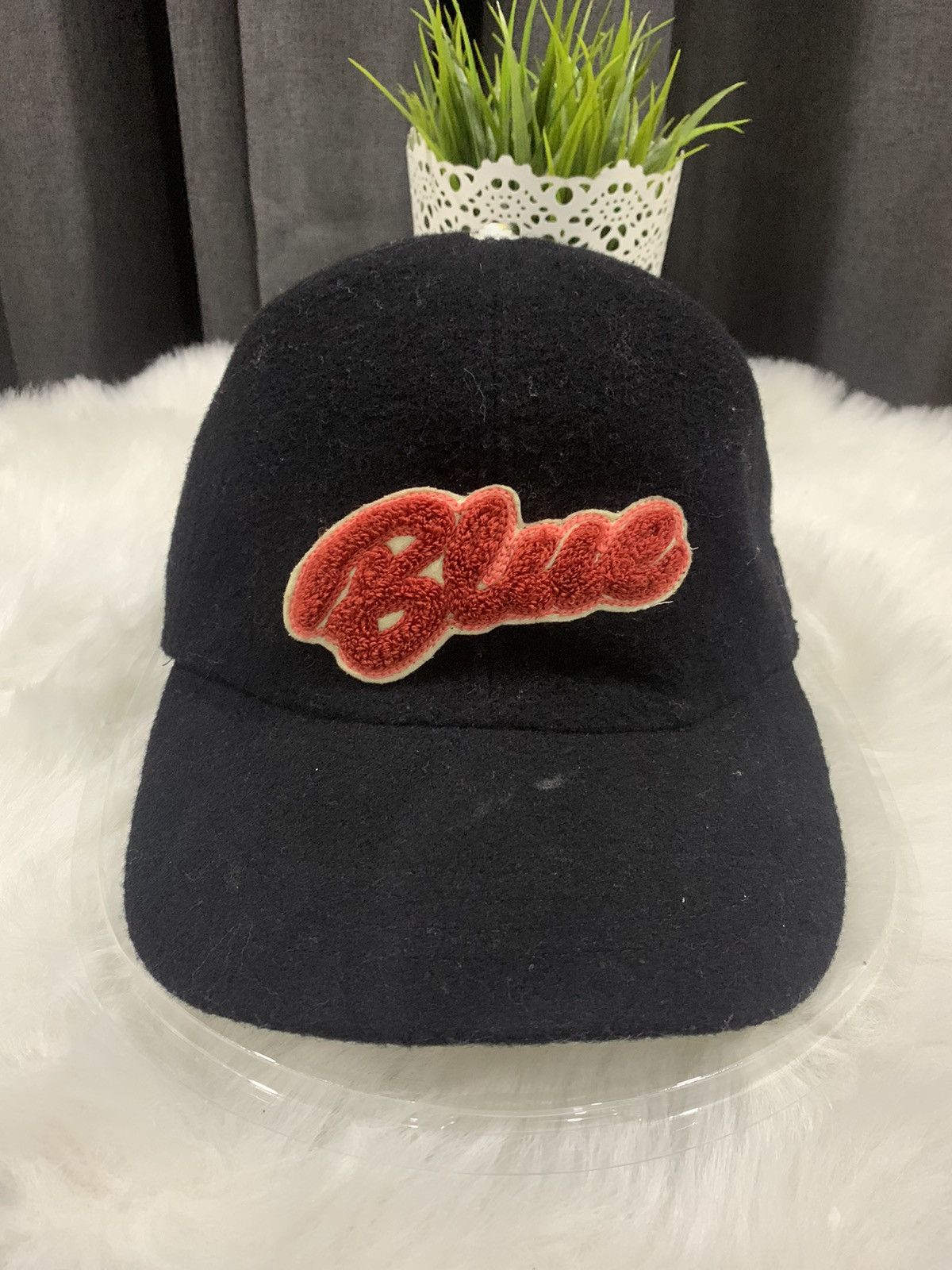 Burberry × Vintage VINTAGE!! Cap Wool BURBERRY Size ONE SIZE - 2 Thumbnail