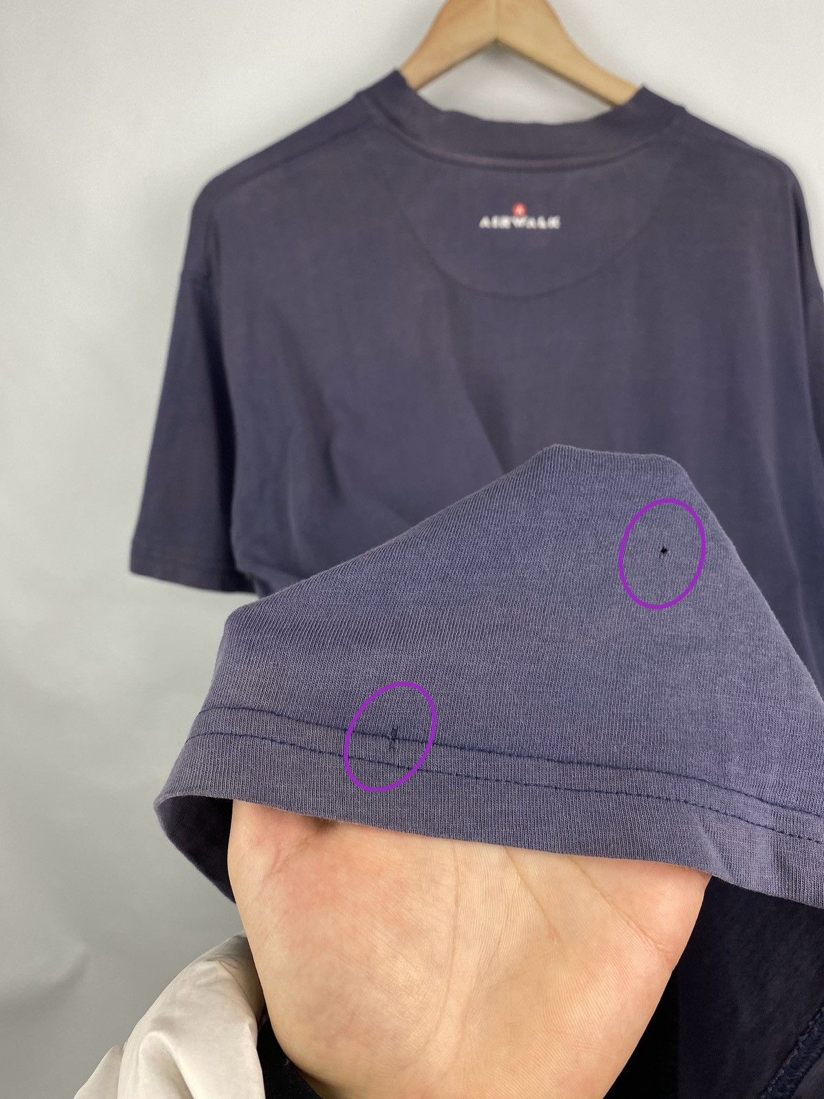 Airwalk 🇺🇸 Vintage 90s Airwalk Skateboard 1986 Y2K T-Shirt Rare Hype Size US L / EU 52-54 / 3 - 10 Thumbnail