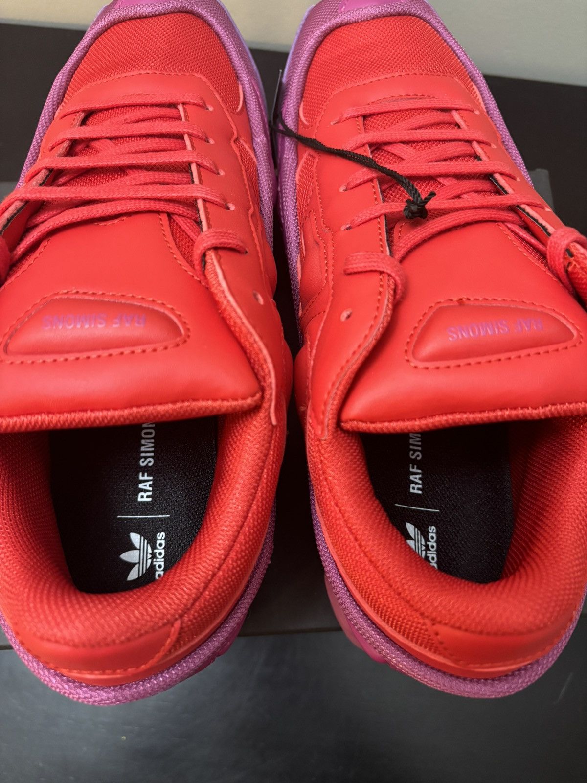 Adidas × Raf Simons adidas Raf Simons Ozweego Glory Collegiate Red Purple Size US 9.5 / EU 42-43 - 7 Thumbnail