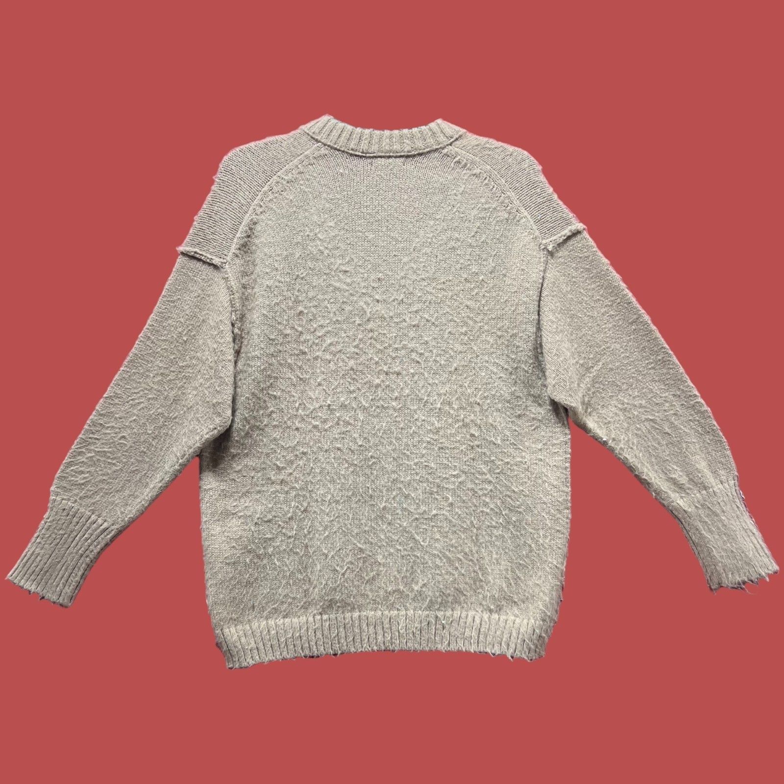 Other Wild Fable - Women's Long Sleeve V-Neck Sweater - Brown - XX Size XXS / US 00 / IT 34 - 2 Thumbnail
