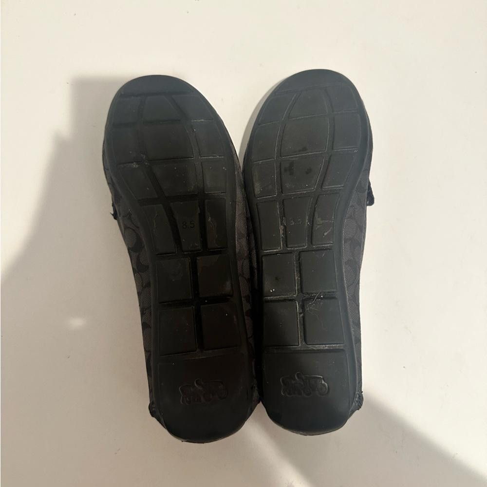 Coach Coach Marley Driver Leather Canvas Black Gray Loafer 8.5 Size US 8.5 / IT 38.5 - 7 Thumbnail