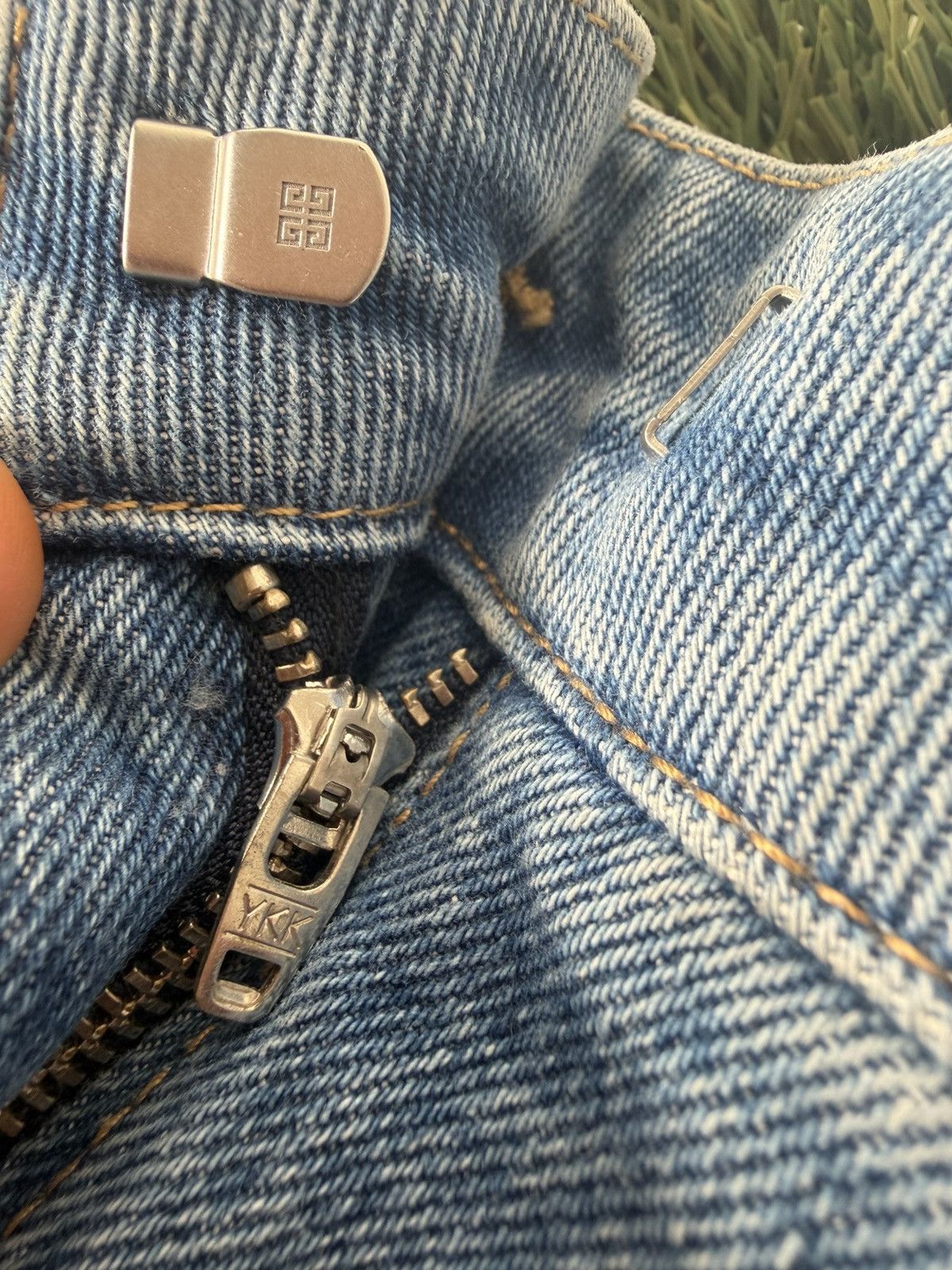 Givenchy Givenchy Distressed Panel Jeans Size 29" - 5 Thumbnail