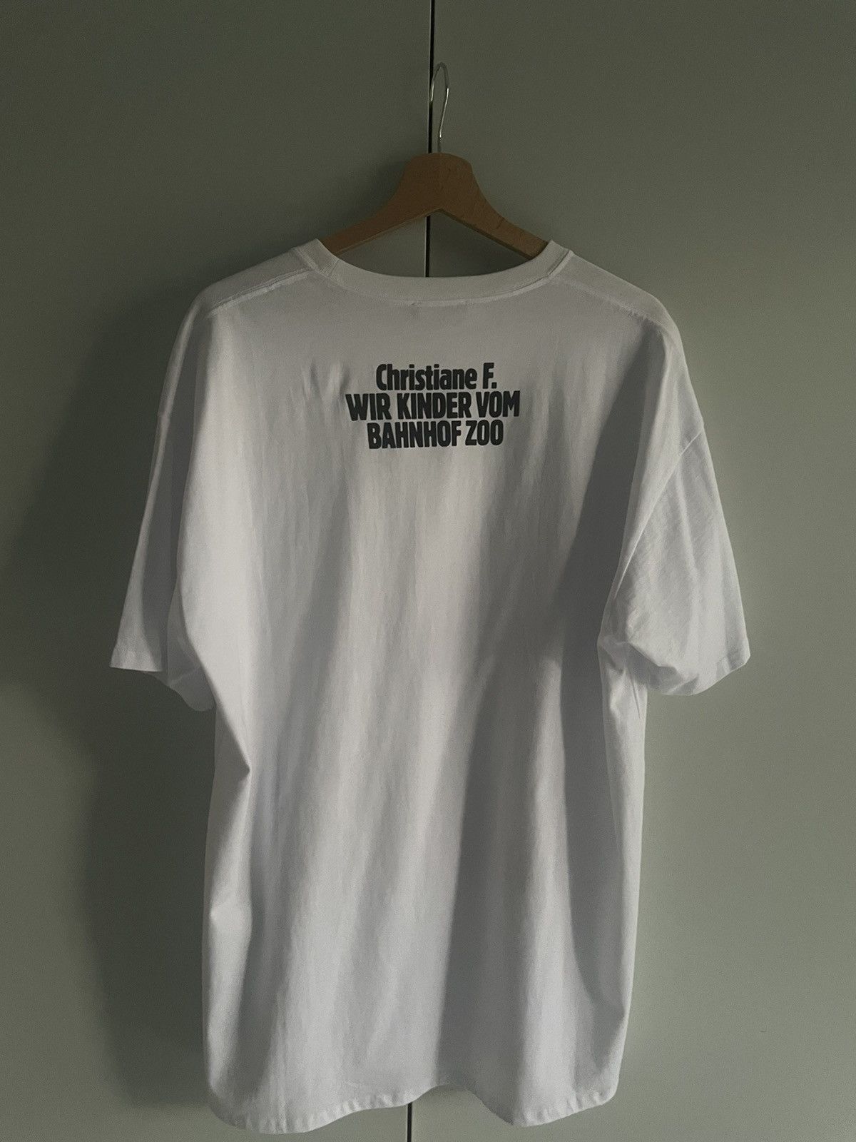 Raf Simons × Raf by Raf Simons Rare* Raf Simons x 'Christiane F. Berlin Zoo' FW18 Size US L / EU 52-54 / 3 - 3 Thumbnail