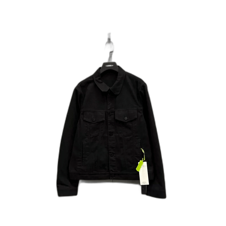 Louis Vuitton Louis Vuitton Black Denim Jacket Size 52 -2505 Size US L / EU 52-54 / 3 - 1 Thumbnail