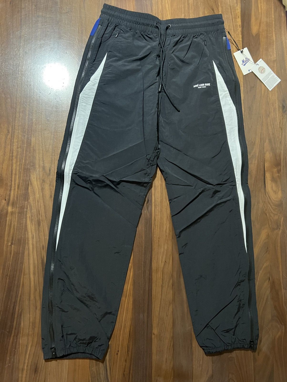 Aime Leon Dore × MLB Aime Leon Dore ALD / New York Mets Nylon Track Pant Small Size US 30 / EU 46 - 1 Thumbnail