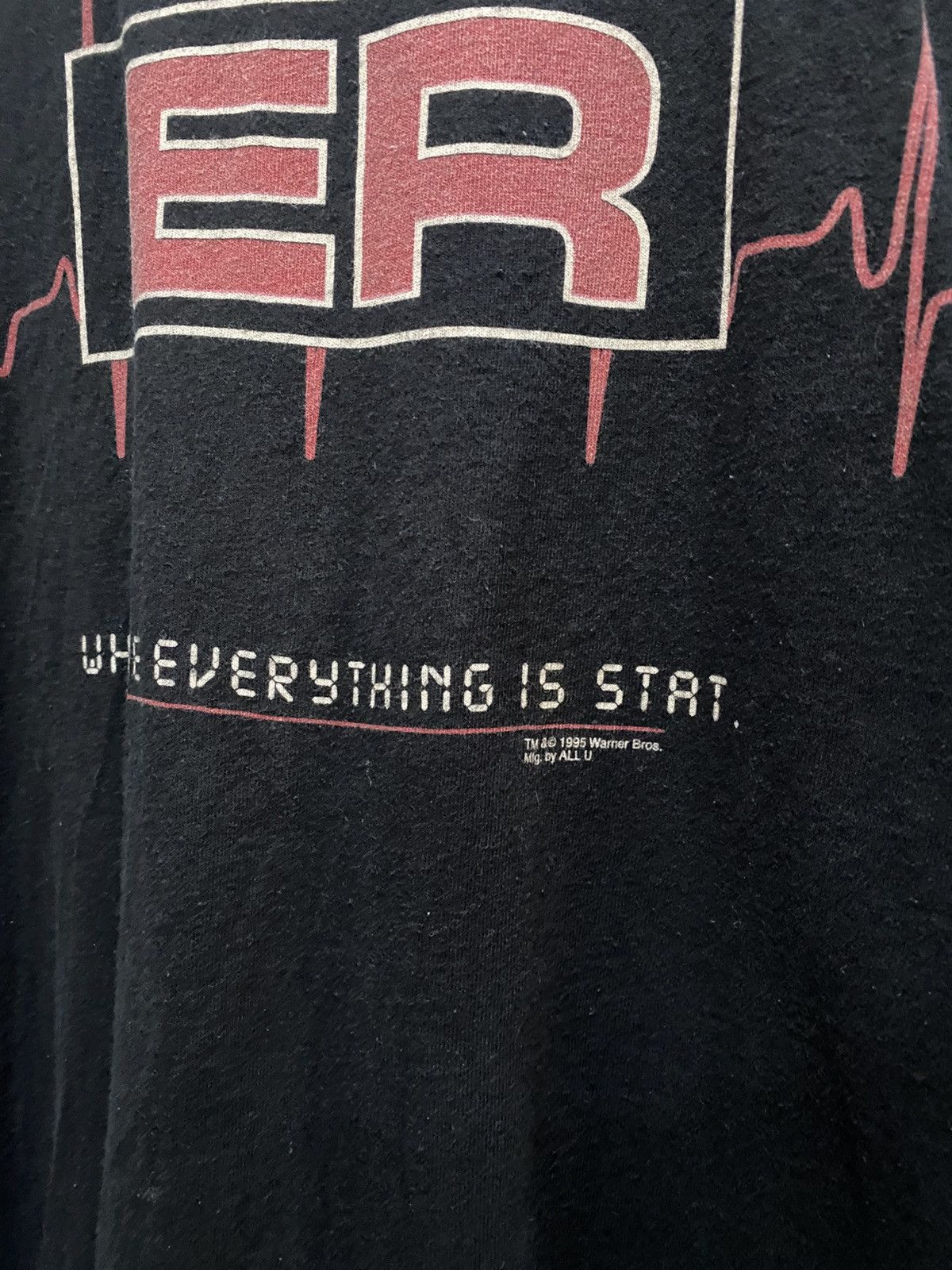 Vintage Vintage 95’s Warner Bros ER TV Series Short Sleeve T-Shirt Size US XL / EU 56 / 4 - 4 Thumbnail