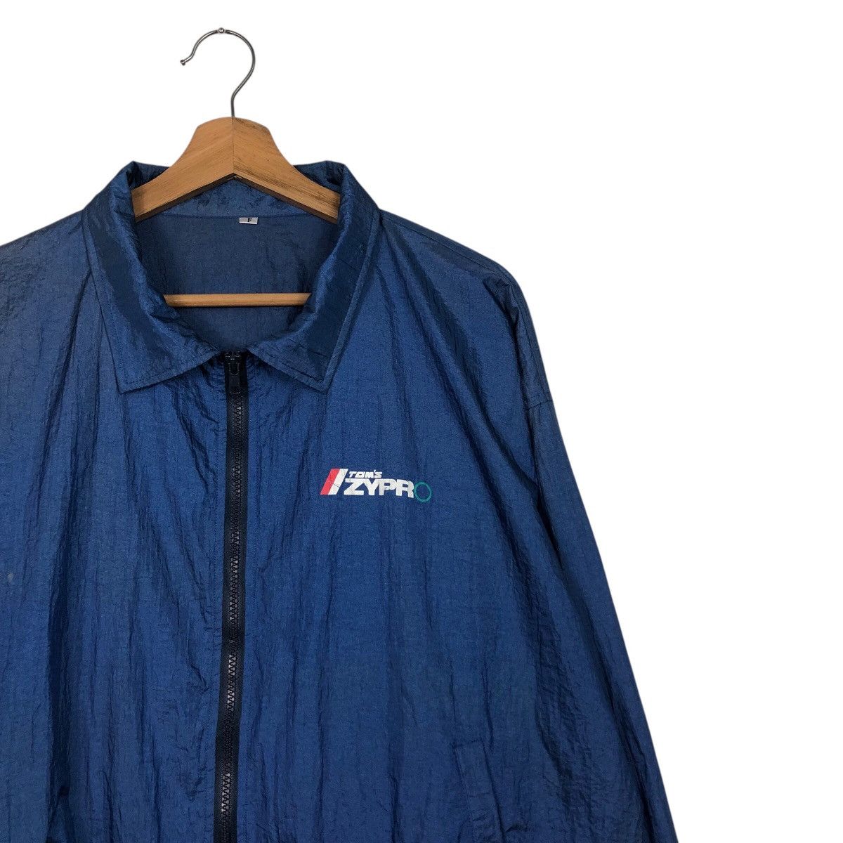 Japanese Brand × Vintage 📌Vintage Bomber Jacket Nylon Tom's Zypro Big Logo Back Hit Size US M / EU 48-50 / 2 - 6 Thumbnail