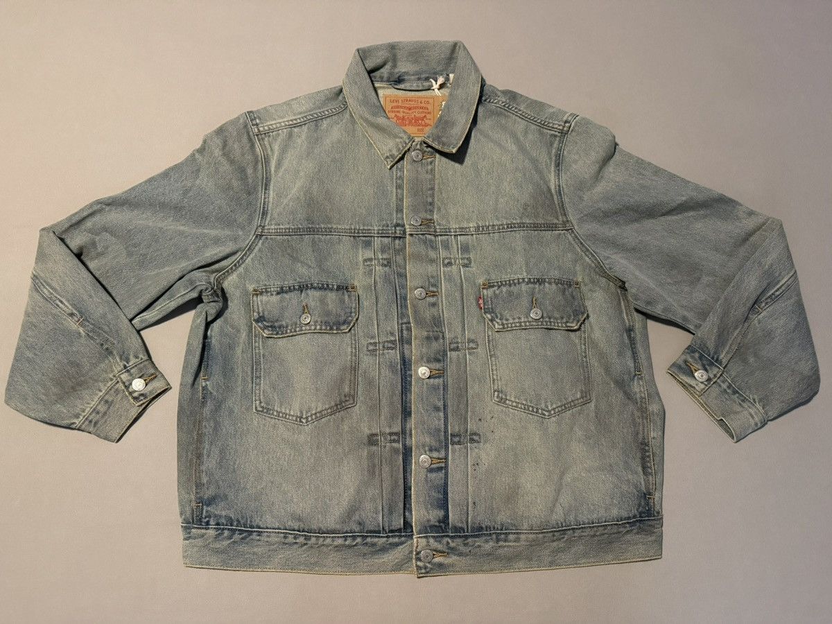 DENIM TEARS Denim Tears Dirty Wash Type 2 Denim Jacket Brand New BNWT DS Size US XL / EU 56 / 4 - 4 Thumbnail