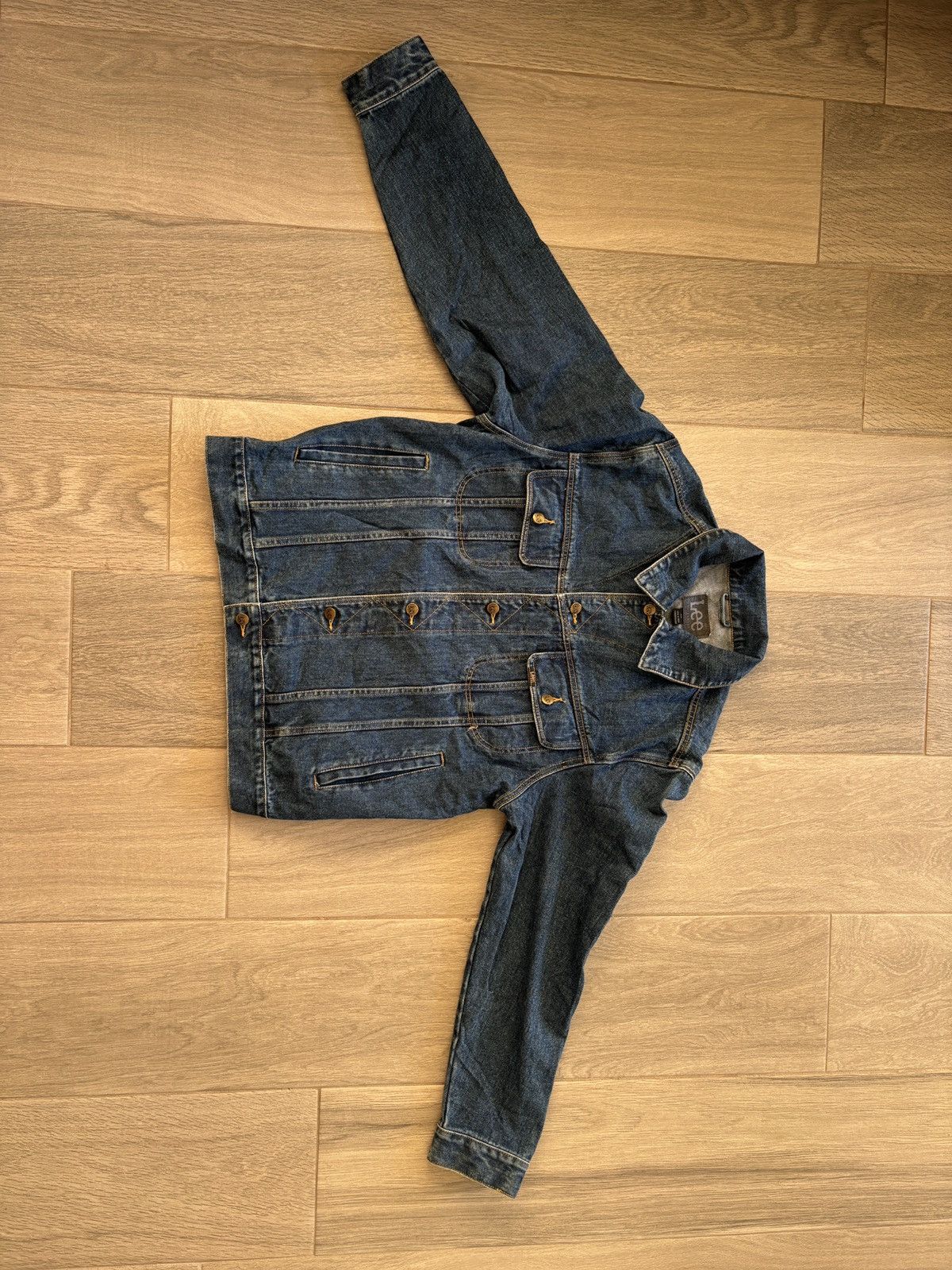 Lee Lee Men’s Medium Denim Jacket Size US M / EU 48-50 / 2 - 3 Thumbnail