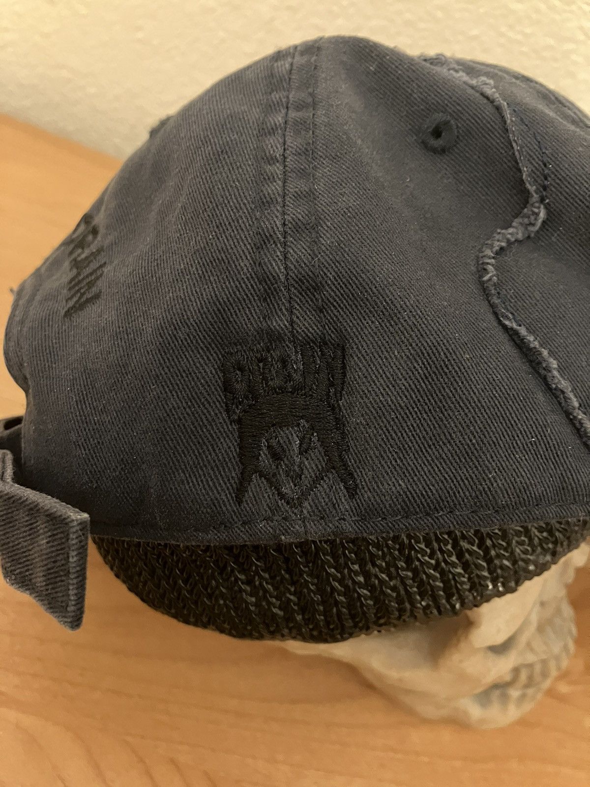 Drain Gang Bladee Navy D-9 Hat Size ONE SIZE - 8 Thumbnail