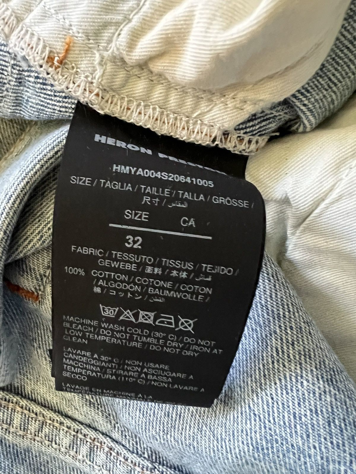 Heron Preston Heron Preston x Sami Miro Five-Pocket Vintage Jeans Size US 32 / EU 48 - 11 Thumbnail