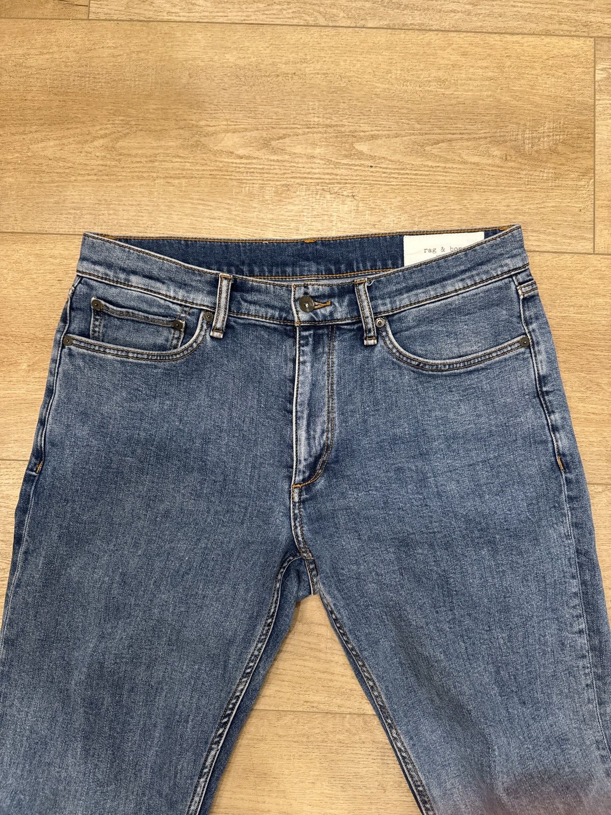 Rag & Bone Rag & Bone Fit 2 Slim - Zephyr Wash - (NWOT) Size US 32 / EU 48 - 2 Thumbnail