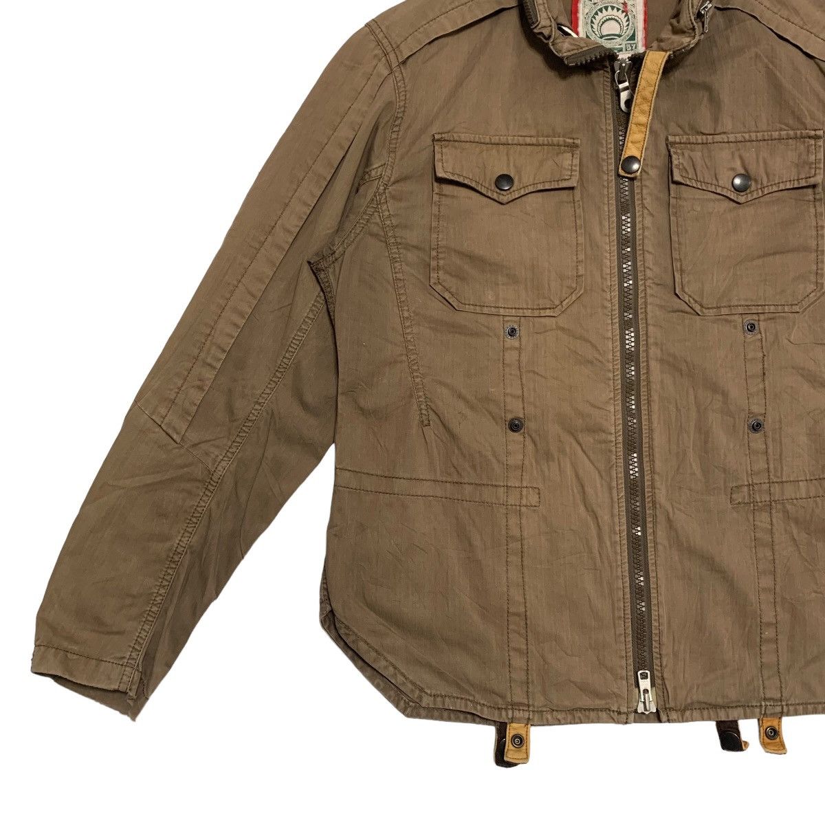 Chevignon Vintage Chevignon Chore Zipper Jacket Size US S / EU 44-46 / 1 - 2 Thumbnail